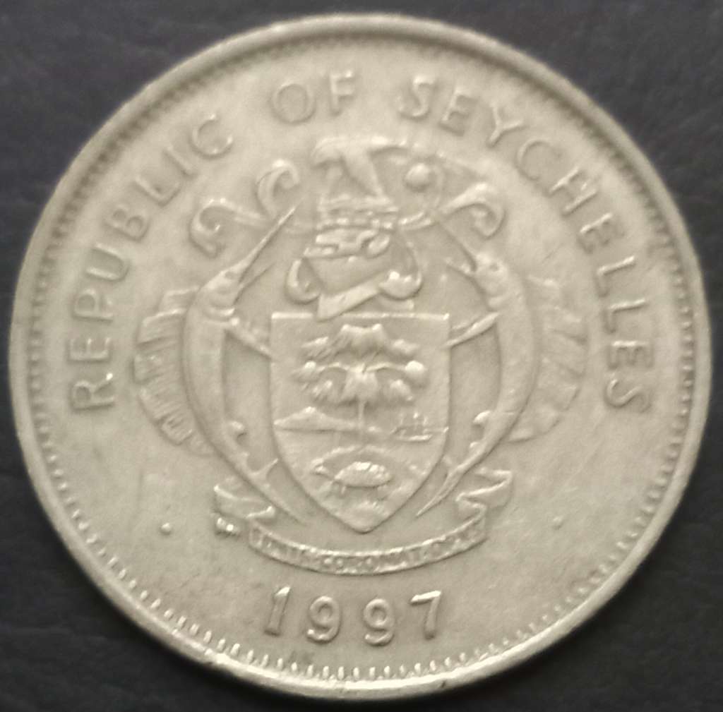 Seychelles 1 Rupee 1992~2010 Non-Magnetic