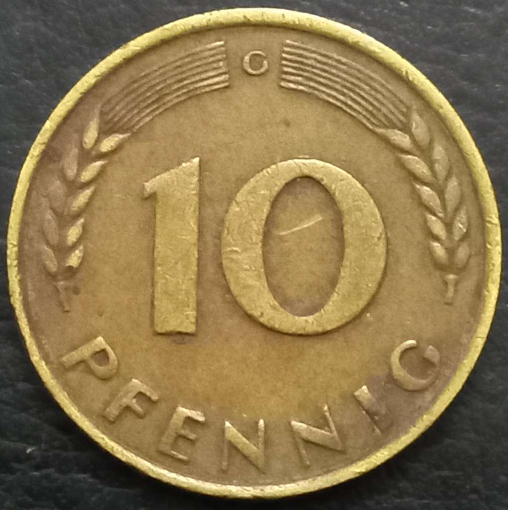 Germany 10 Pfennig 1949