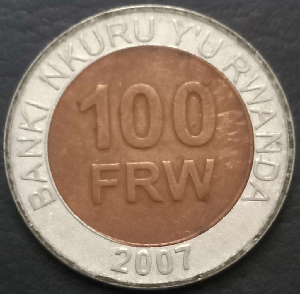 Rwanda 100 Franc 2007 