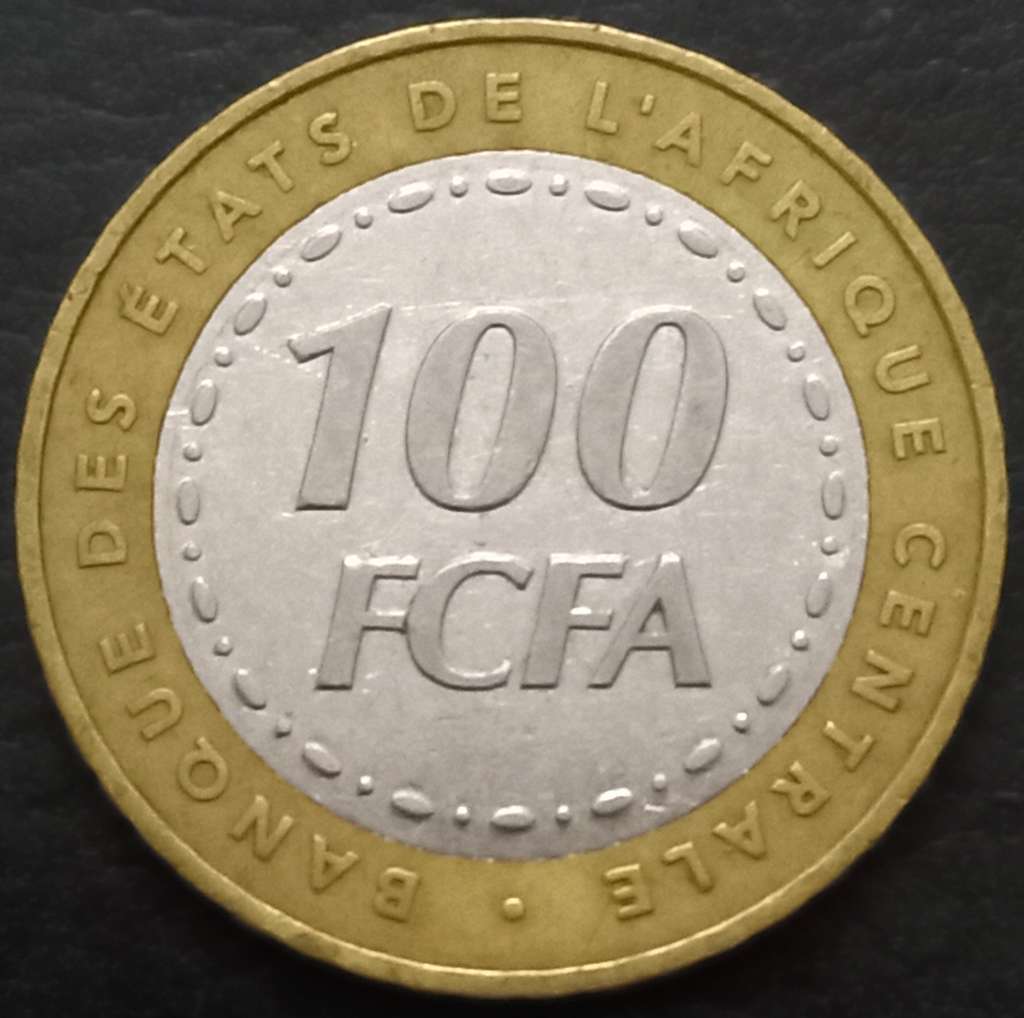Central African States 100 Franc 2006 2019