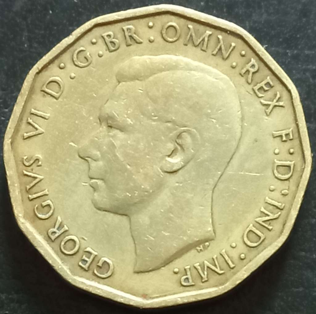 Great Britain 3 Penny 1937-1948