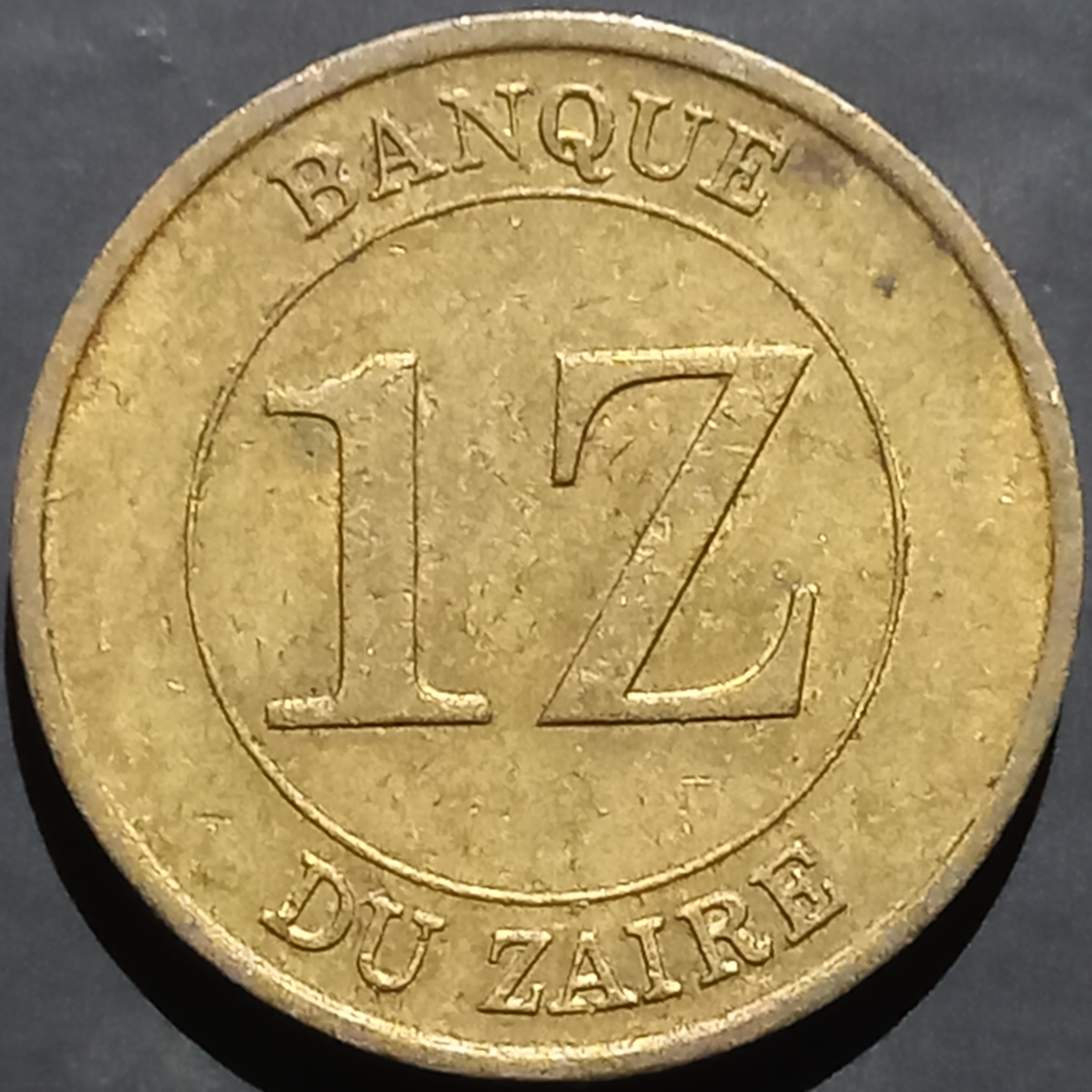 Zaire 1 Zaïre 1987
