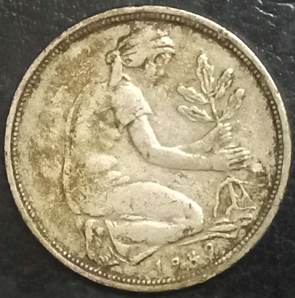 Germany 50 Pfennig 1949 