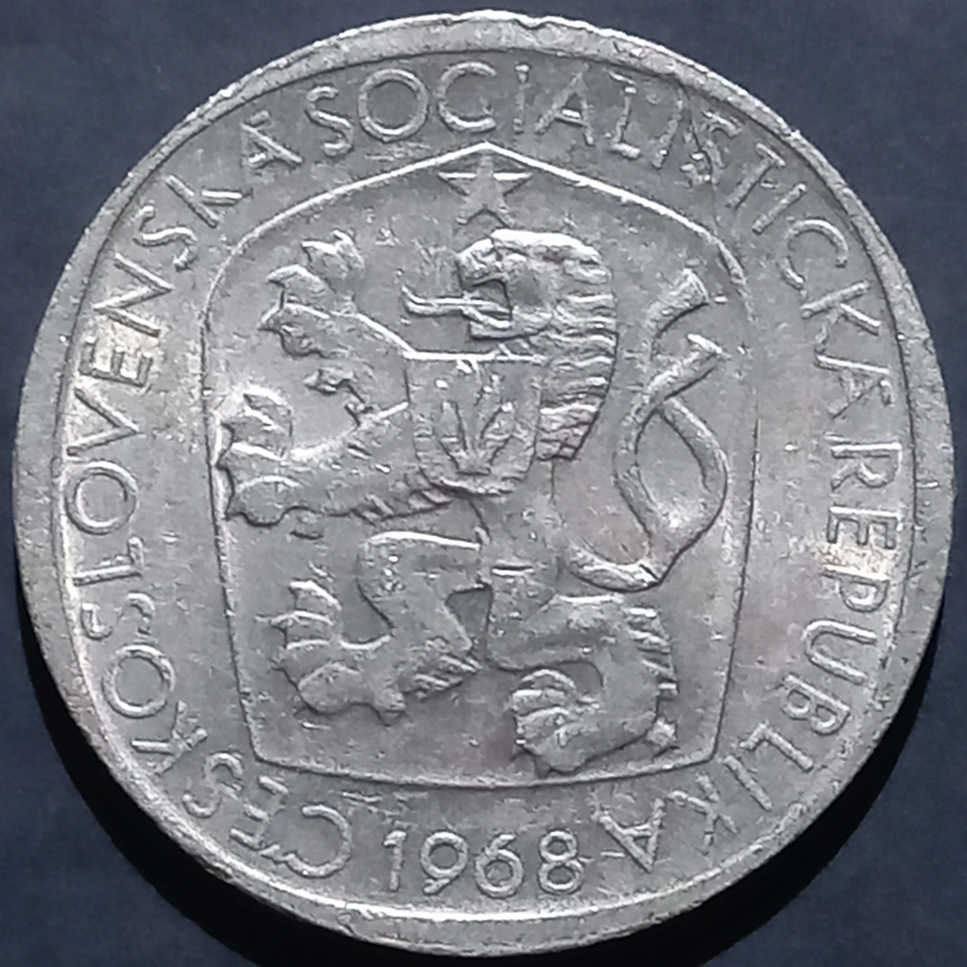 Czechoslovakia 3 Koruny 1965 1969