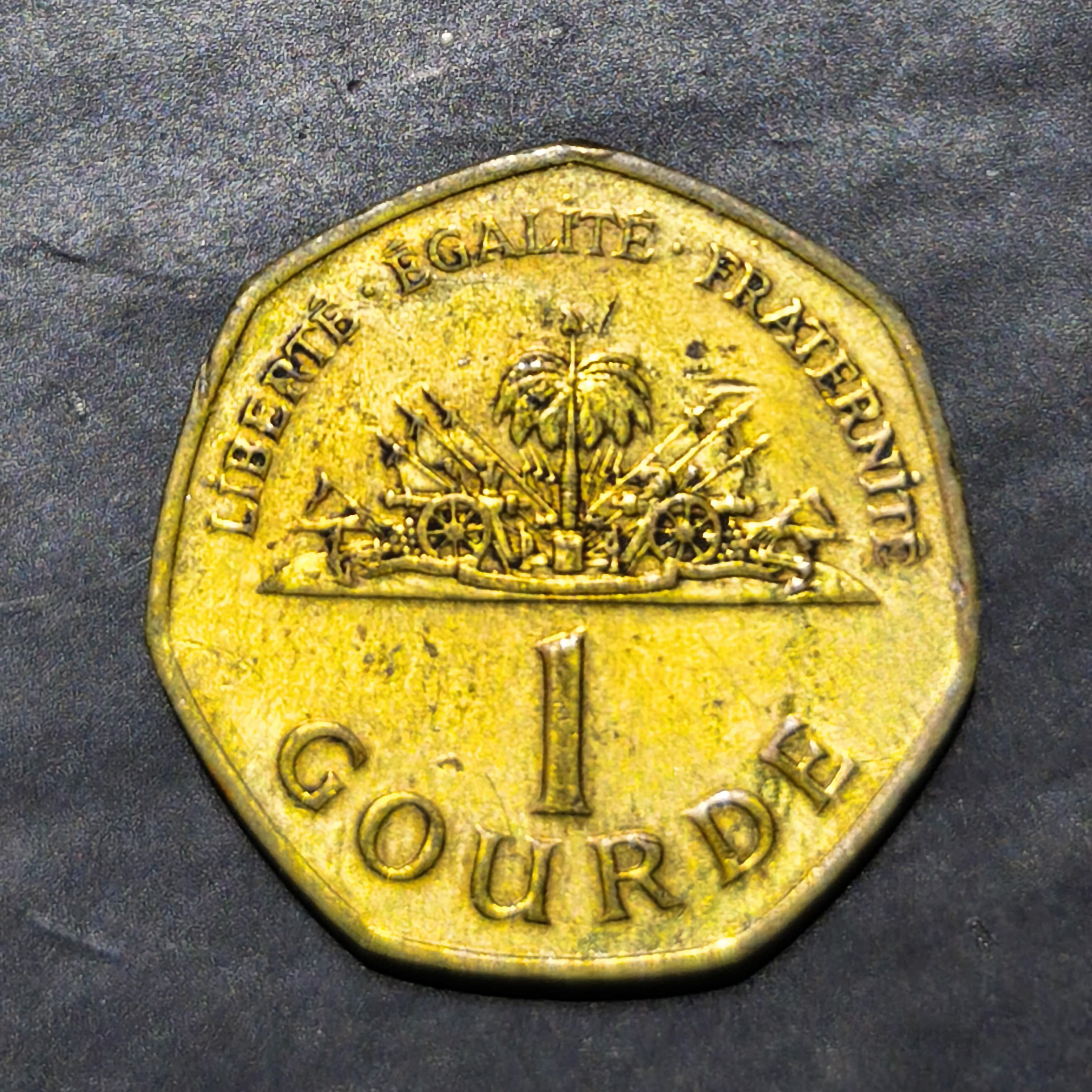 Haiti 1 Gourde 1995 2018