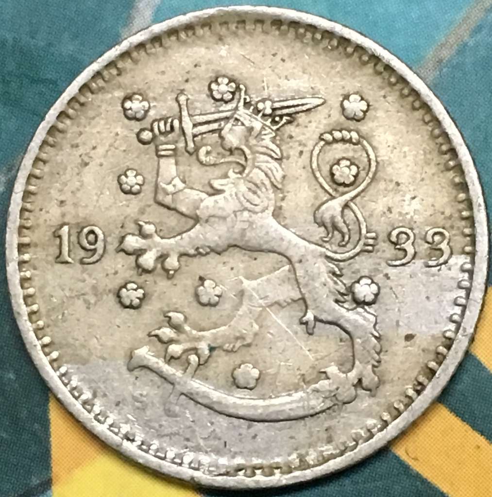 Finland 1 Markka 1928 1940
