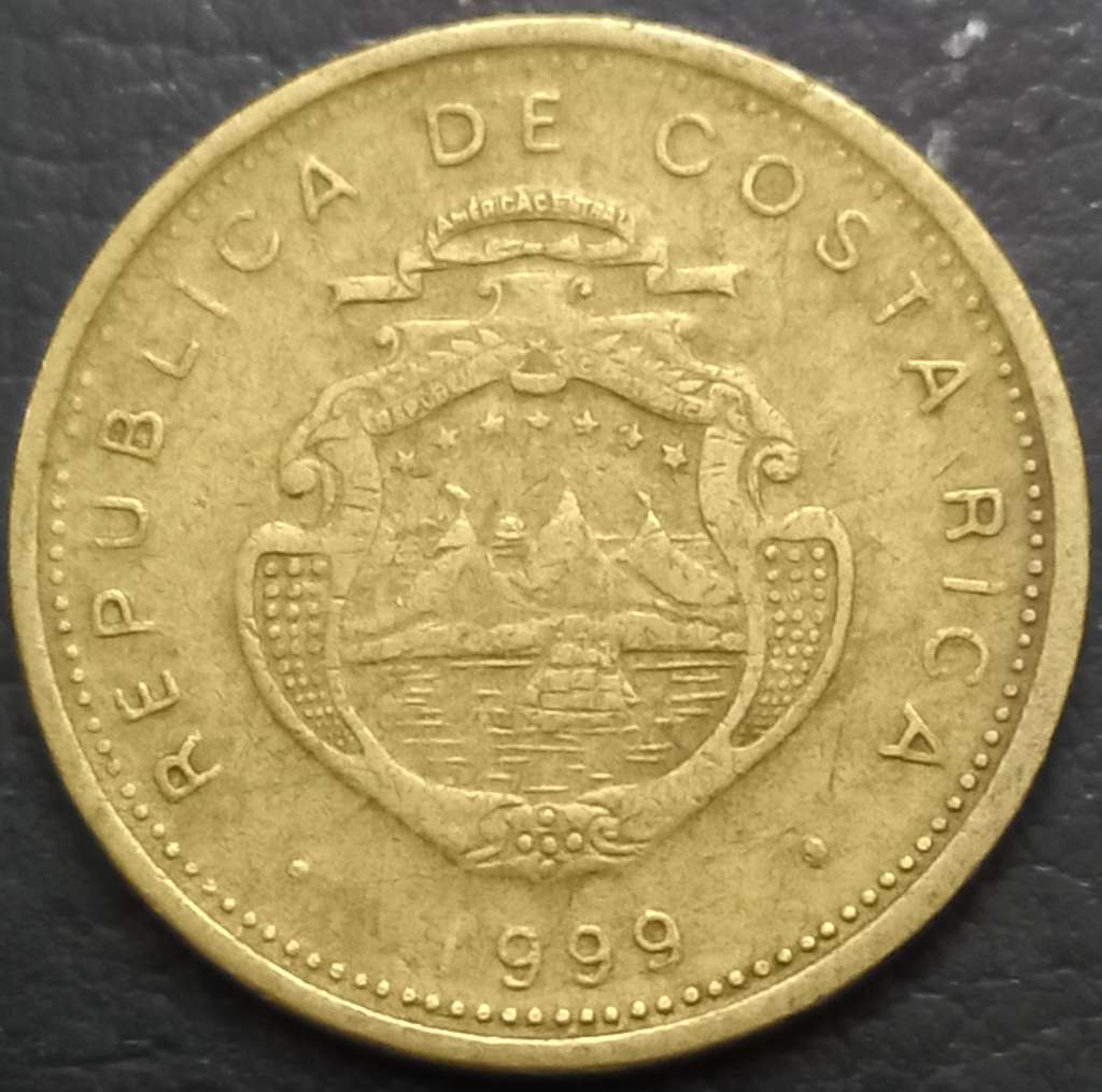 Costa Rica 5 Colones 1999 
