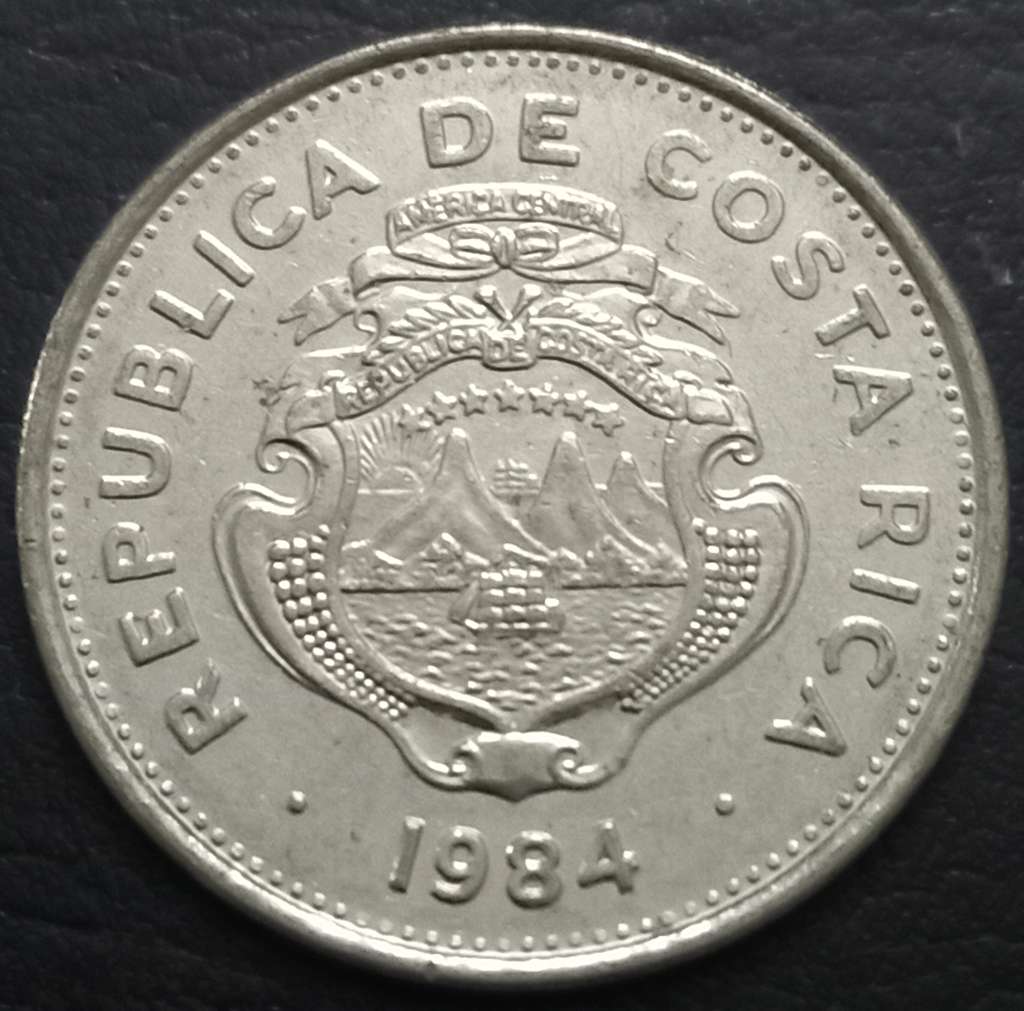 Costa Rica 2 Colones 1984 