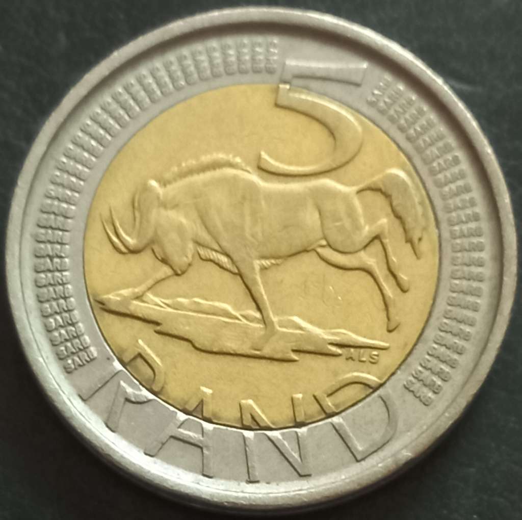 South Africa 5 Rand 2011