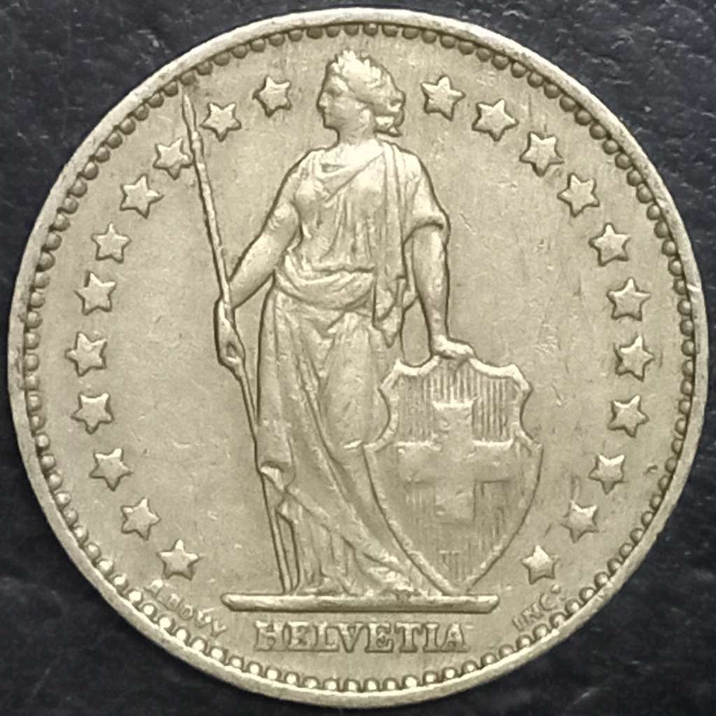 Switzerland 1 Franc 1982 
