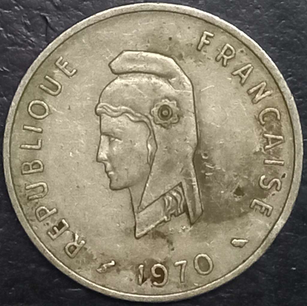 Djibouti 50 Franc 1970 1975