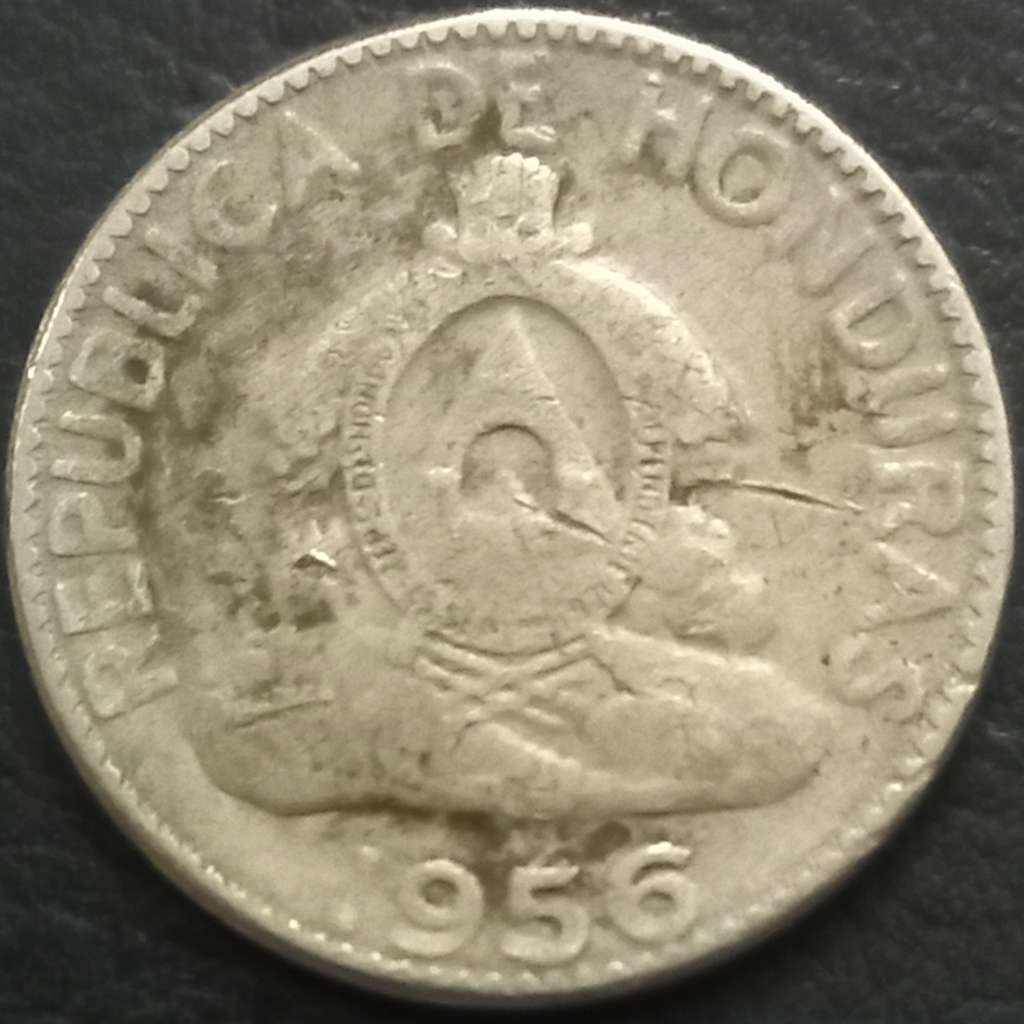 Honduras 5 Centavo 1931 1972