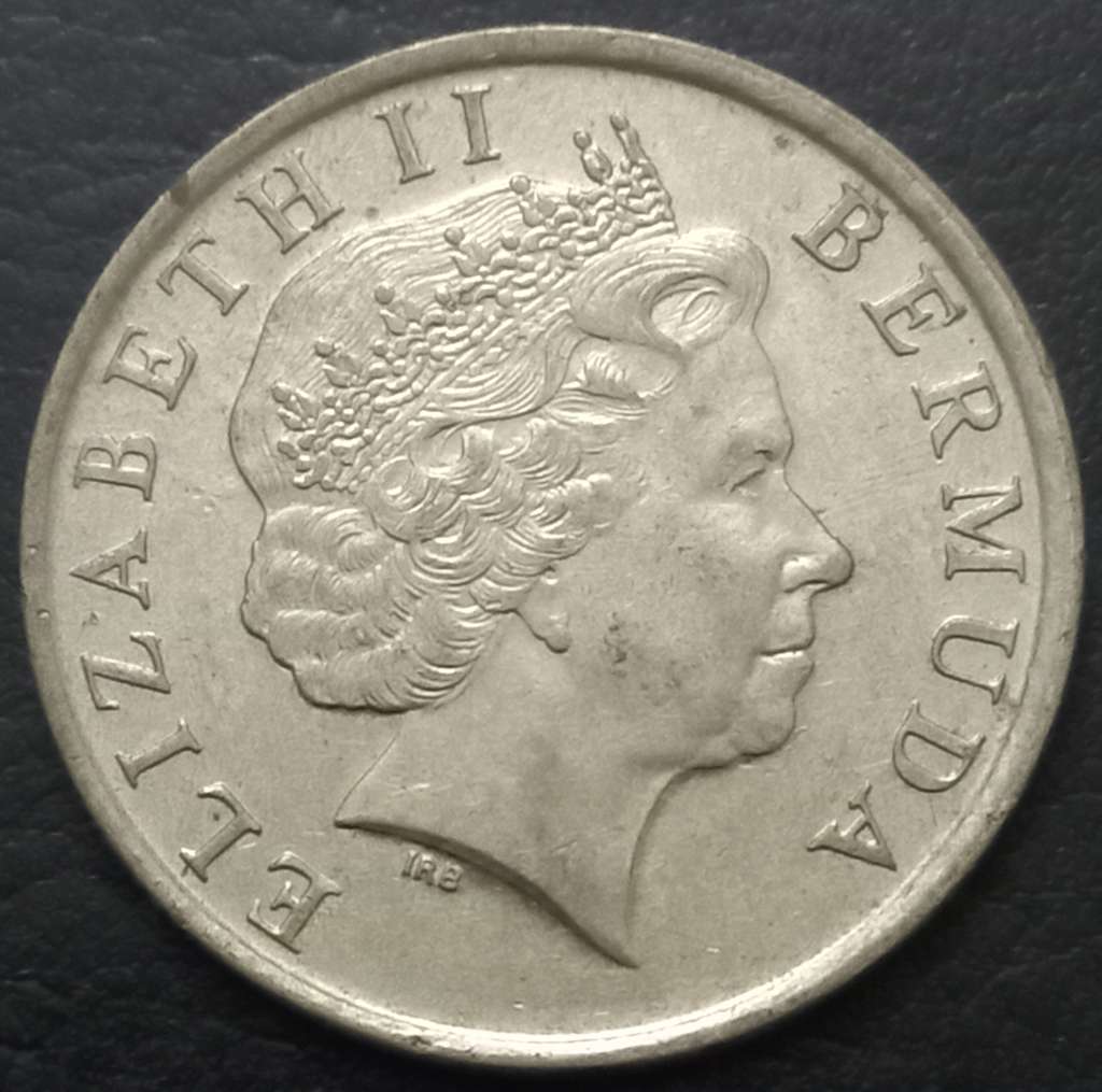 Bermuda 25 Cent 1999 2017