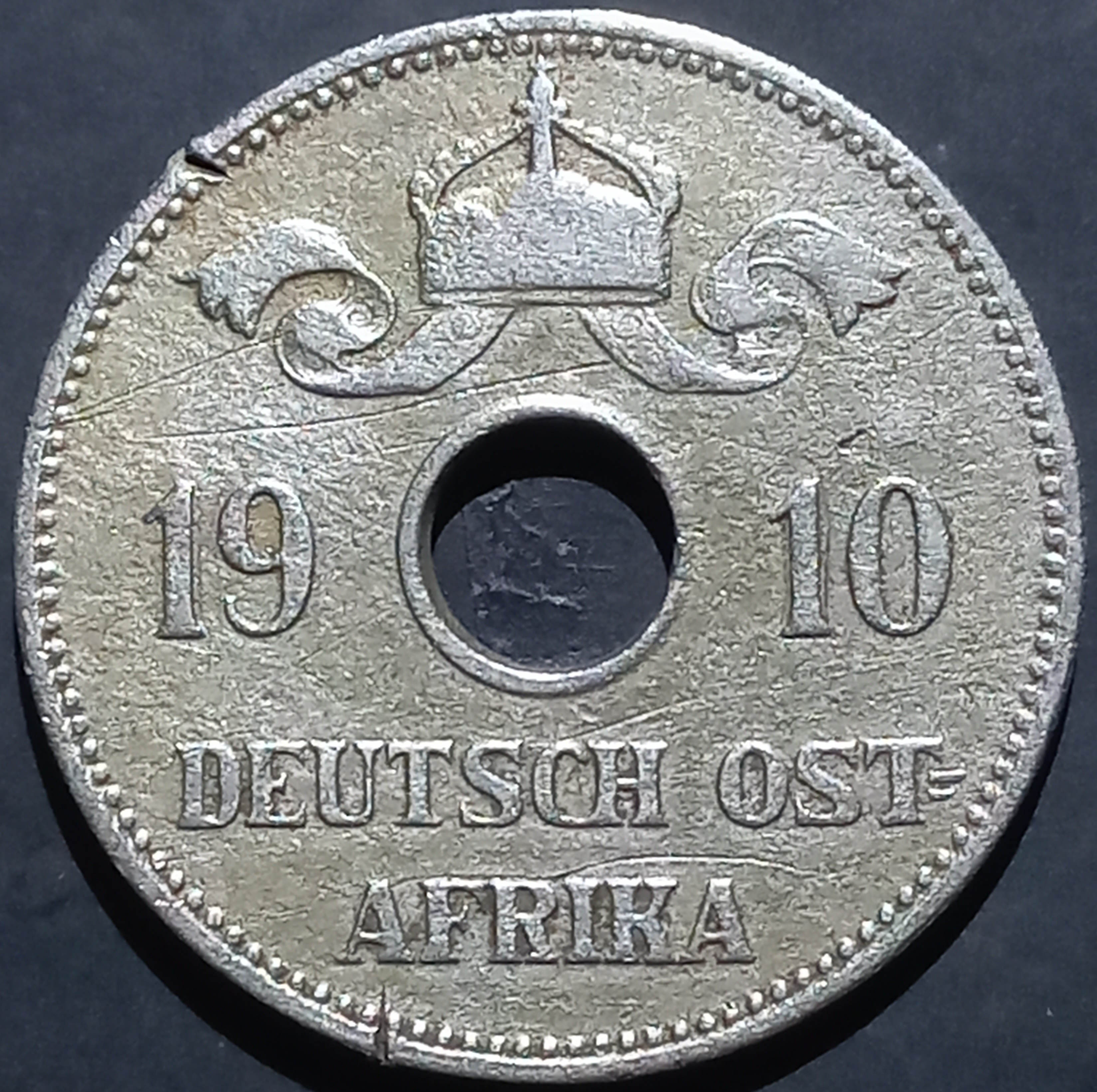 Tanzania 10 Heller 1908 1914