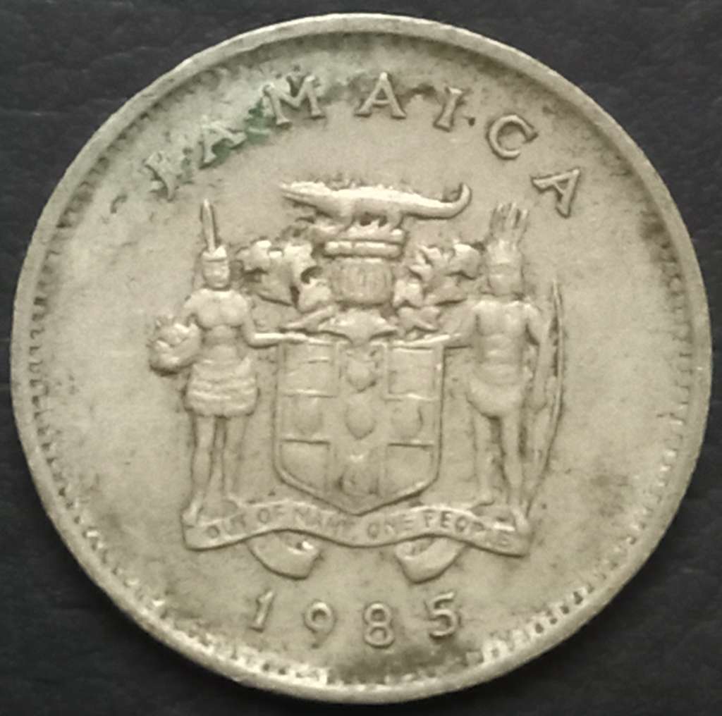 Jamaica 5 Cent 1969 1989