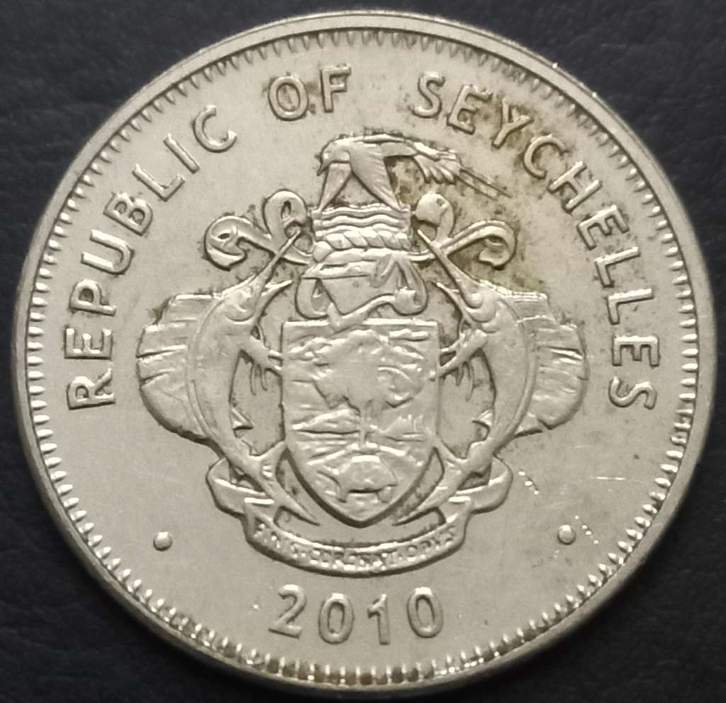 Seychelles 1 Rupee 2010 Magnetic