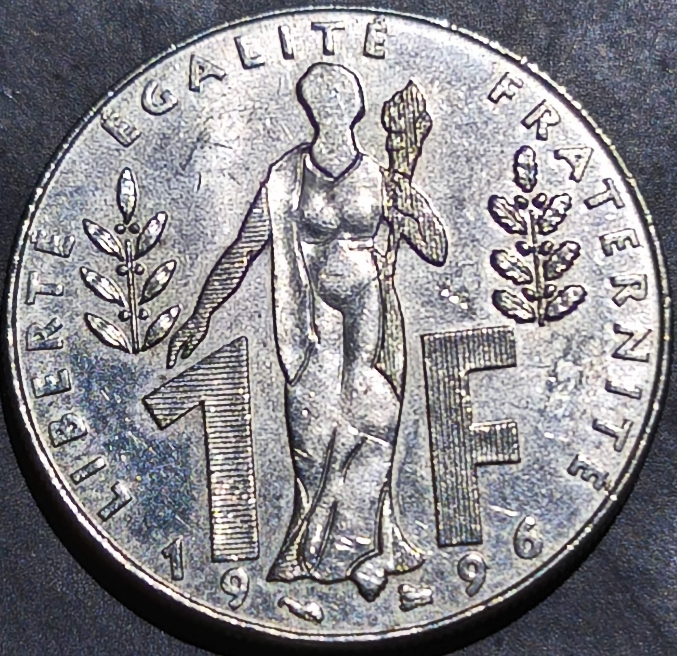 France 1 Franc 1996