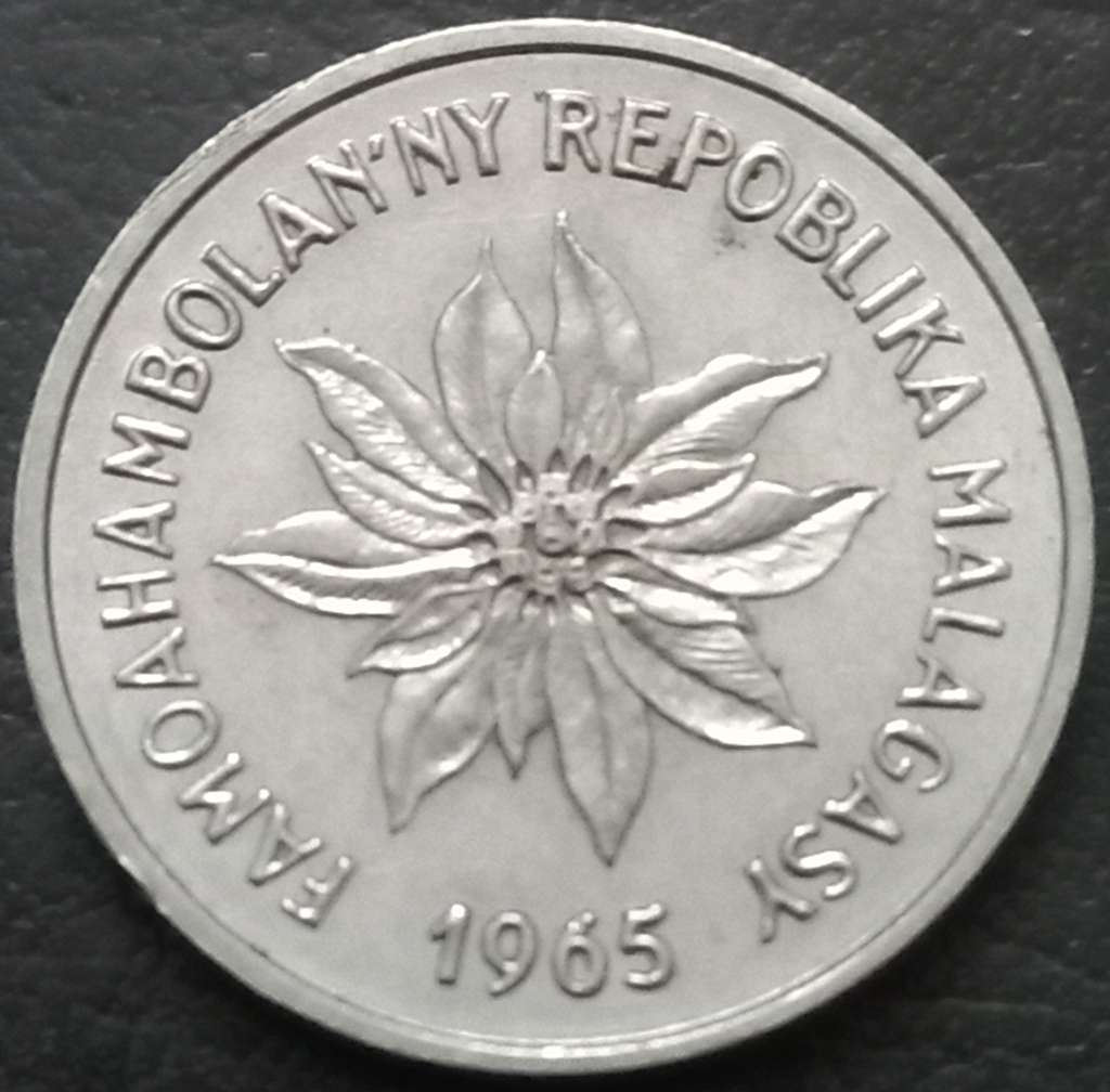Madagascar 1 Franc 1965 2002