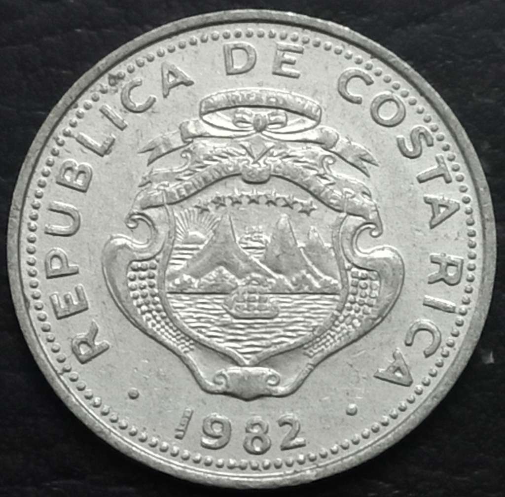 Costa Rica 10 Centimos 1982 