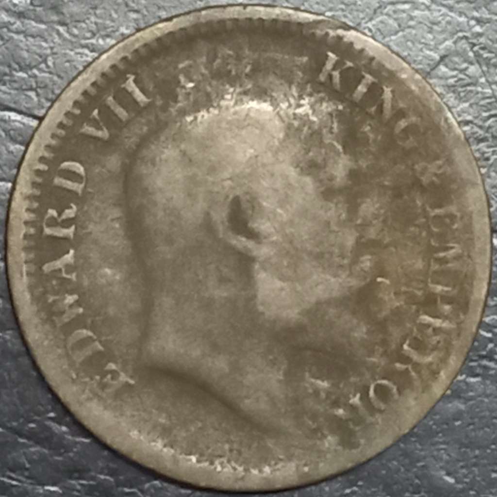 India - British ½ Pice 1906 1910