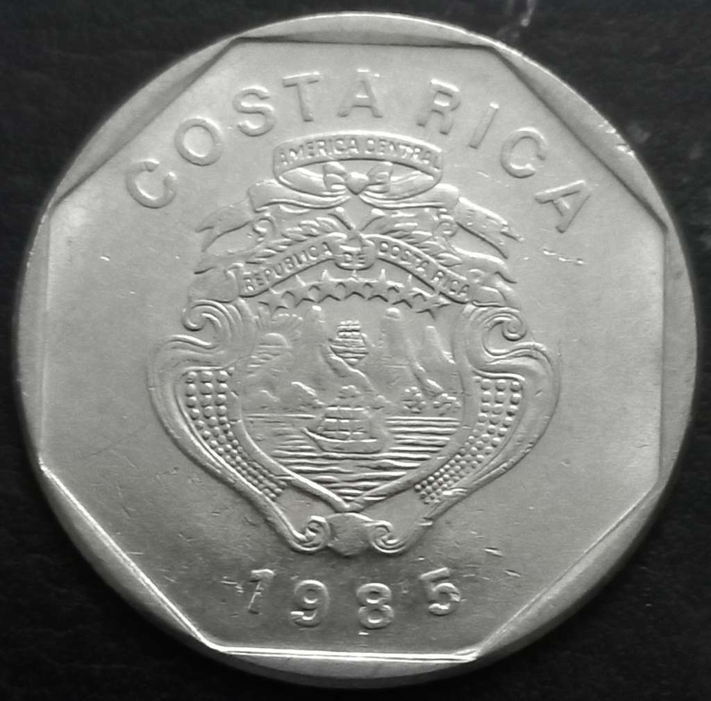 Costa Rica 10 Colones 1985 
