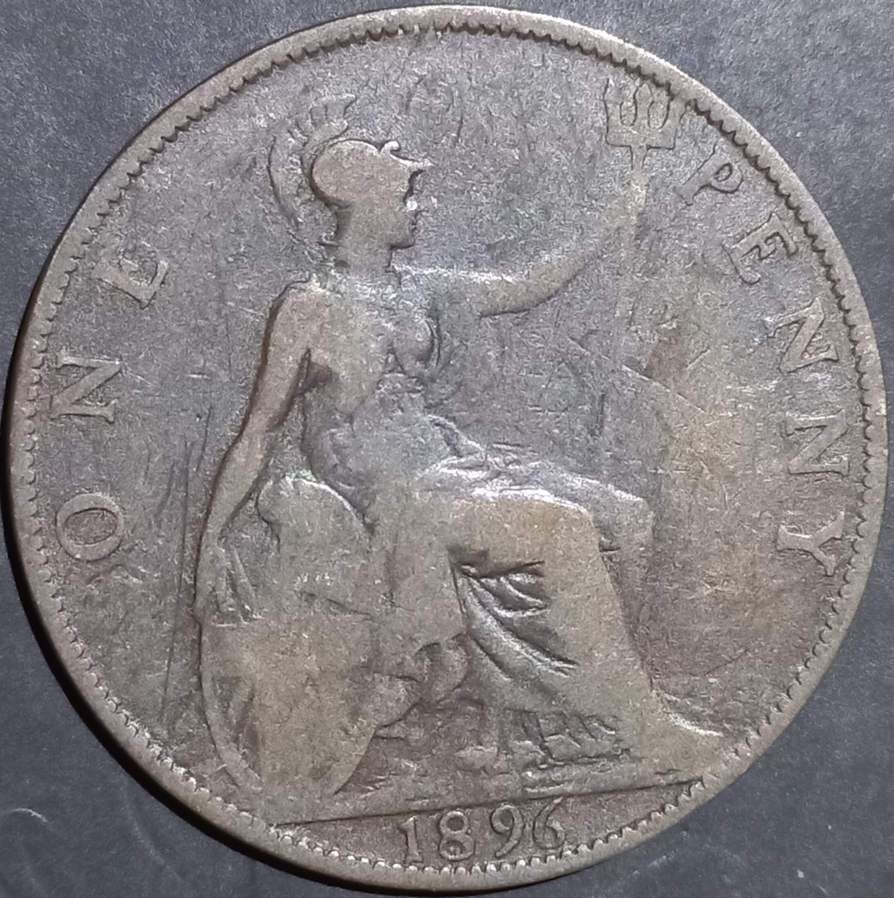 Great Britain 1 Penny 1895 1901