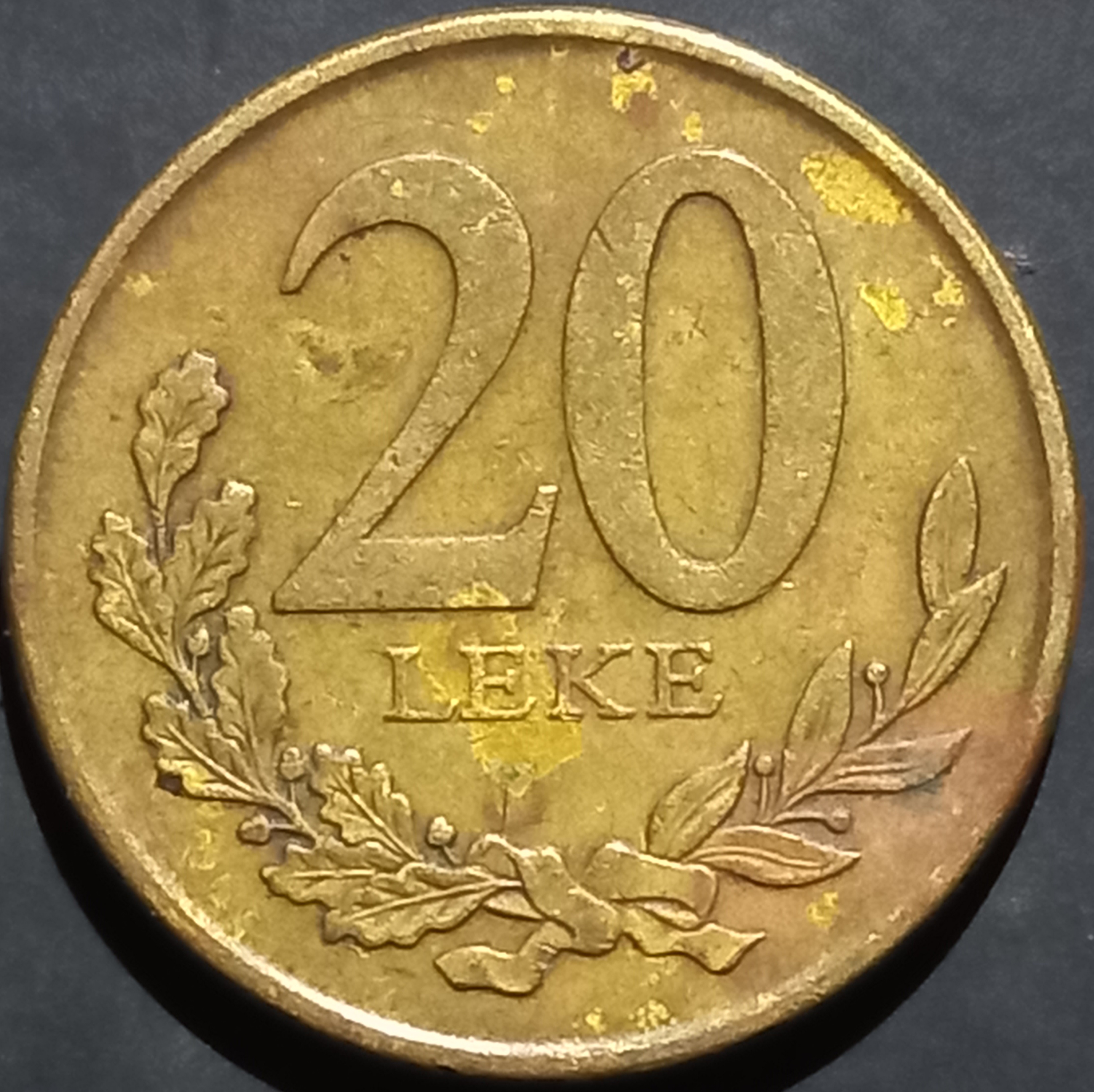 Albania 20 Leke 2012 2026