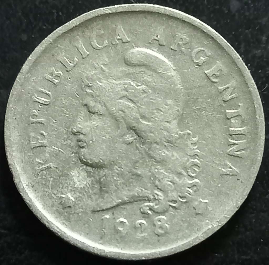 Argentina 10 Centavo 1896 1942