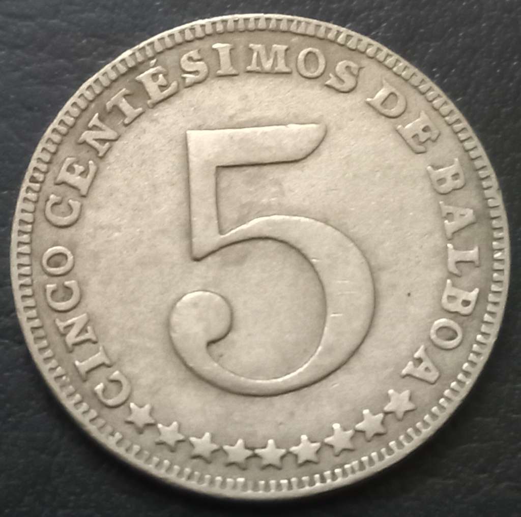 Panama 5 Centesimo 1961
