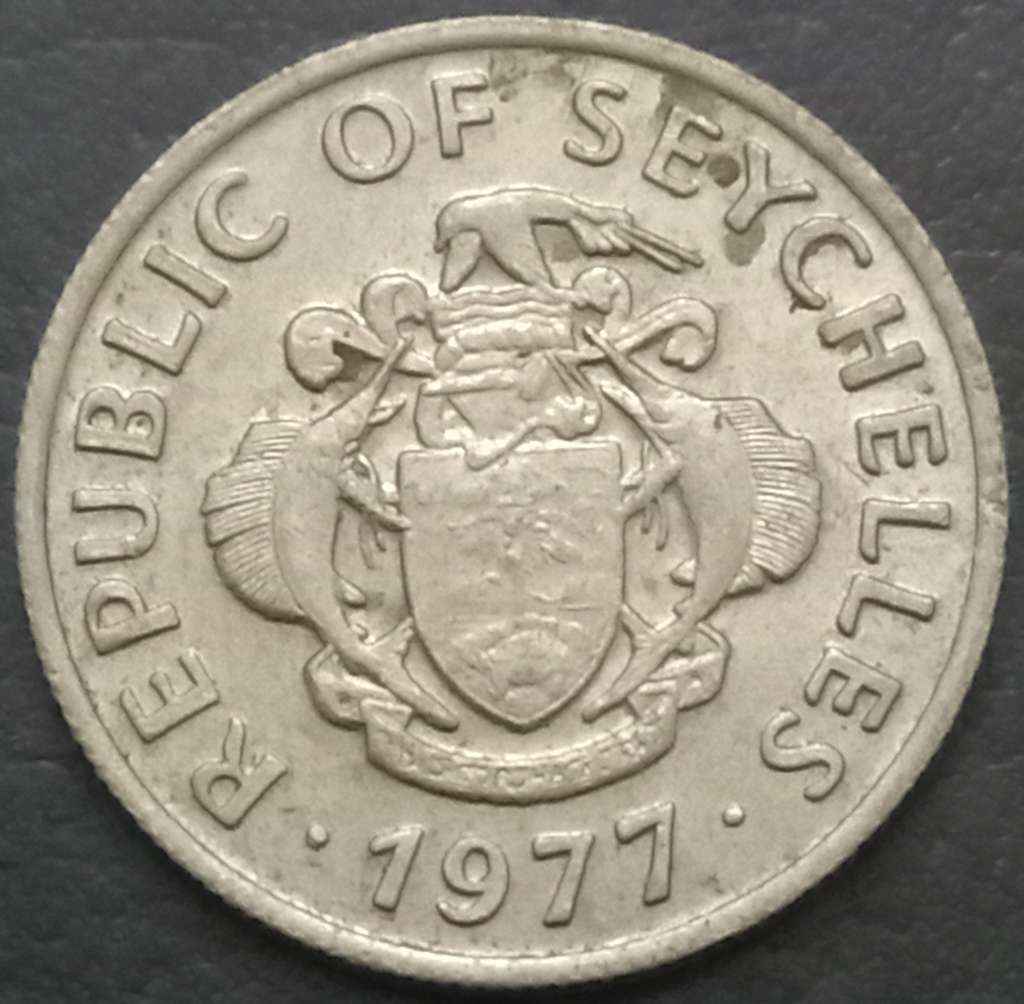 Seychelles 25 Cent 1977