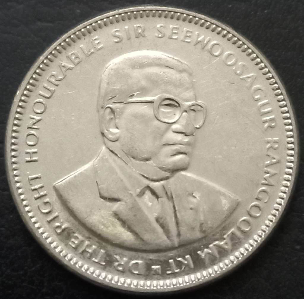 Mauritius ½ Rupee 1987 2016