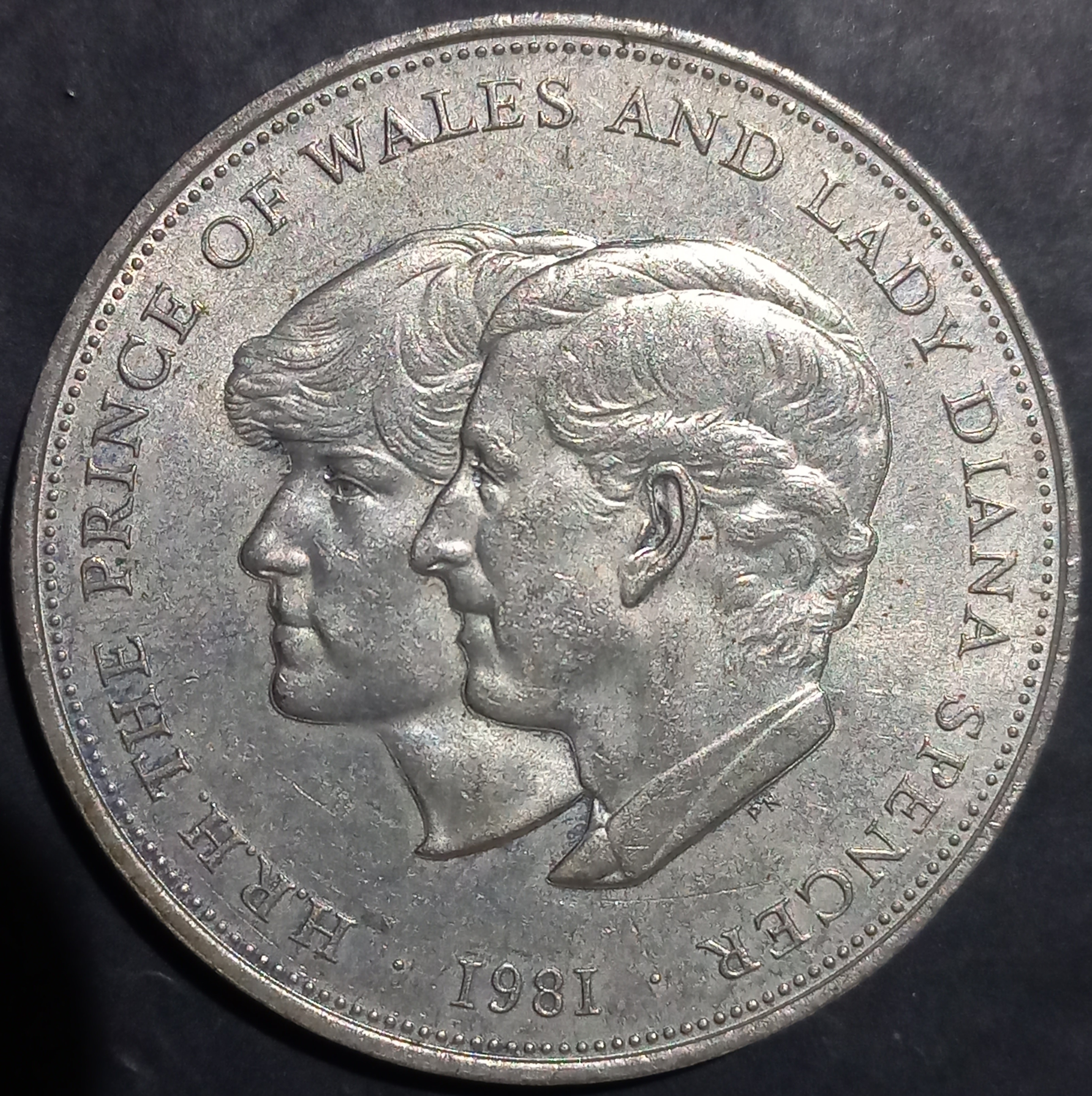 Great Britain 25 New Pence 1981