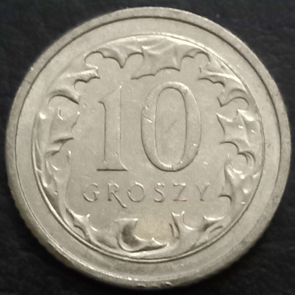 Poland 10 Groszy 2017 2019