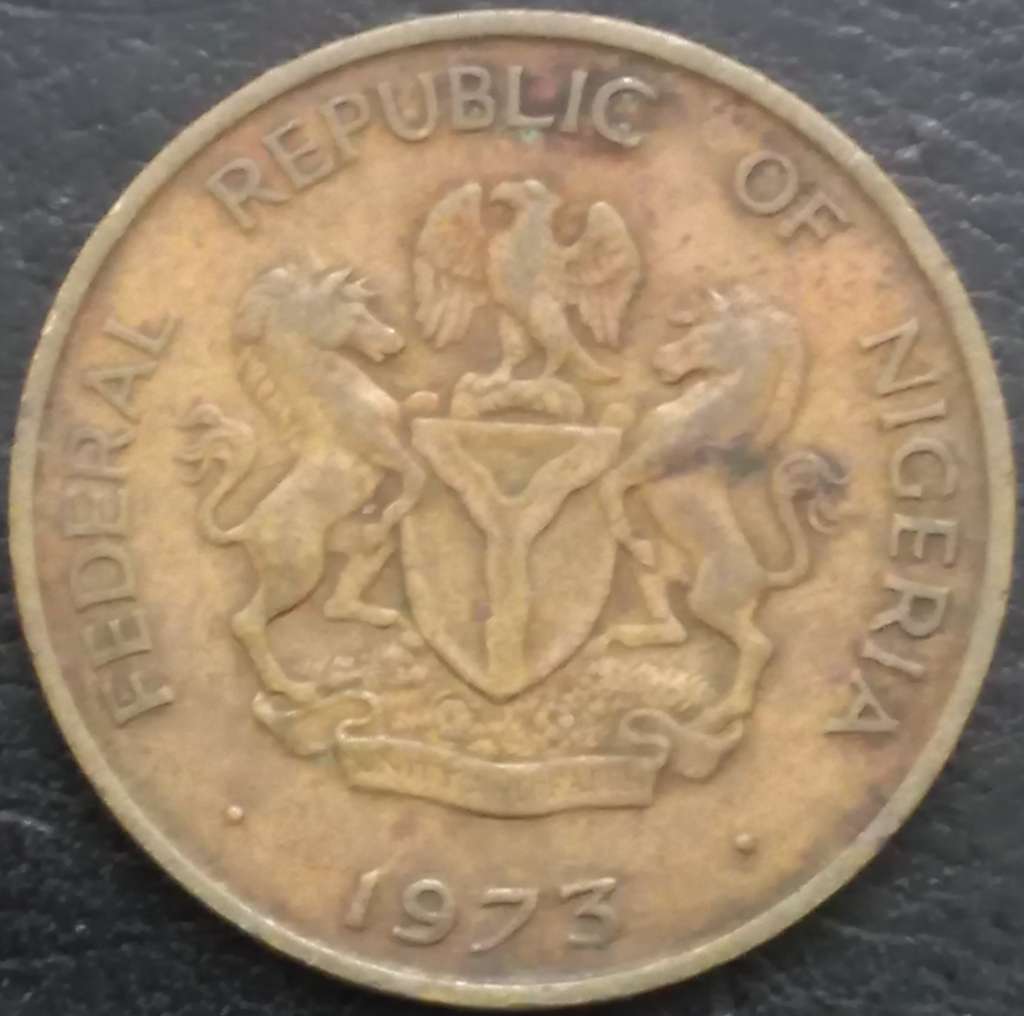 Nigeria 1 Kobo 1973 1974