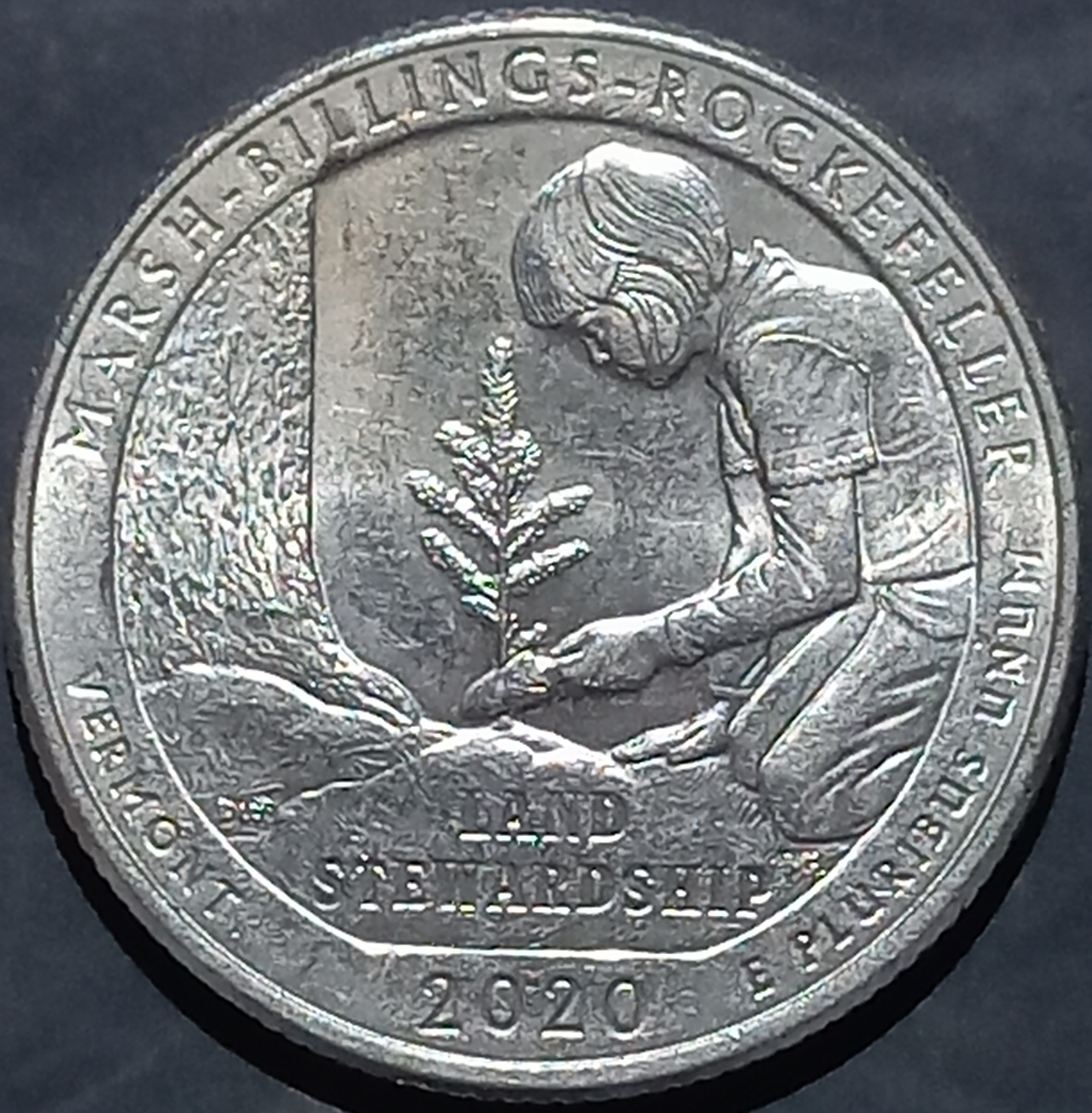 USA ¼ Dollar 2020 Marsh Billing