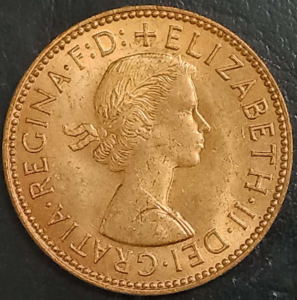 Great Britain ½ Penny 1954 1970