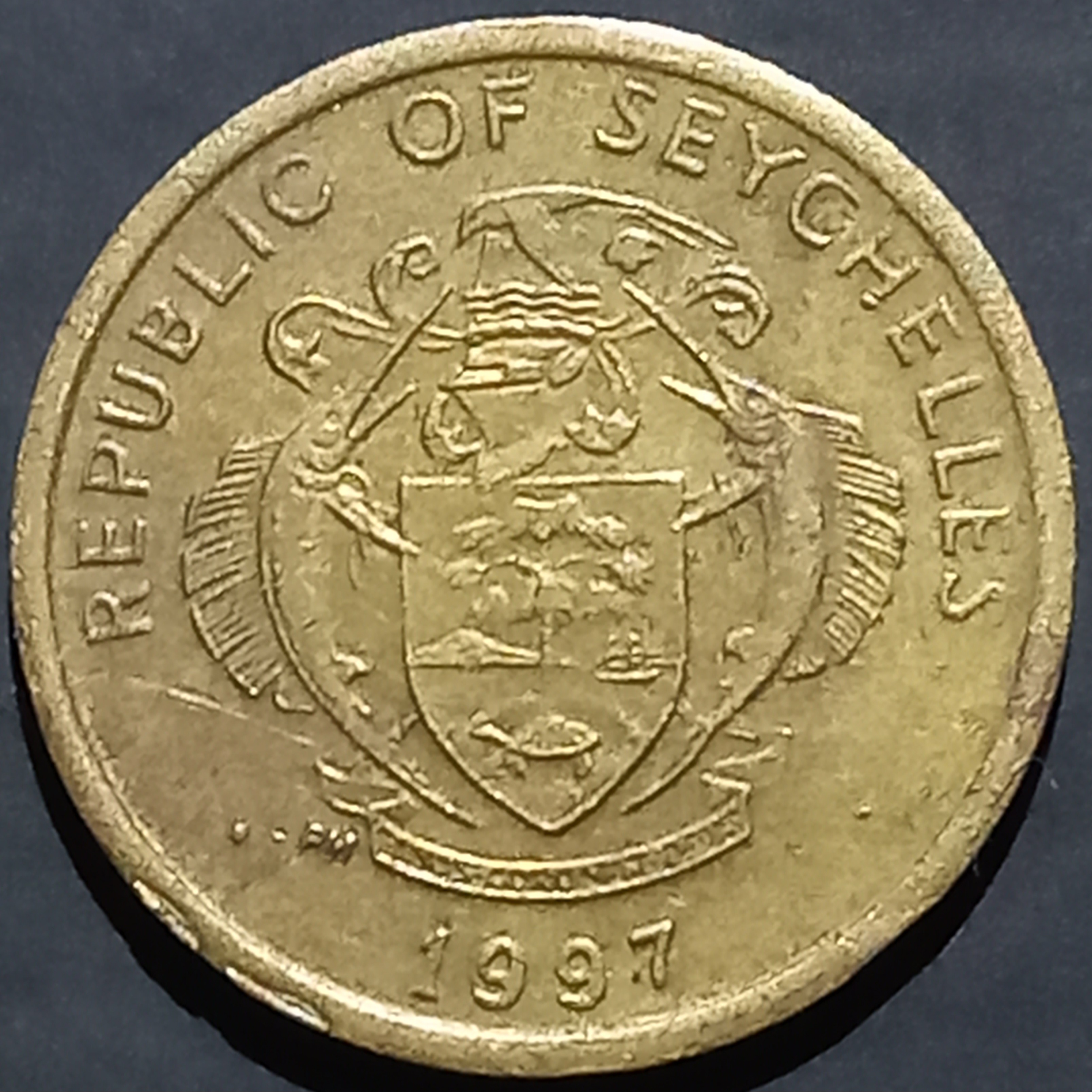 Seychelles 5 Cents 1990 2003