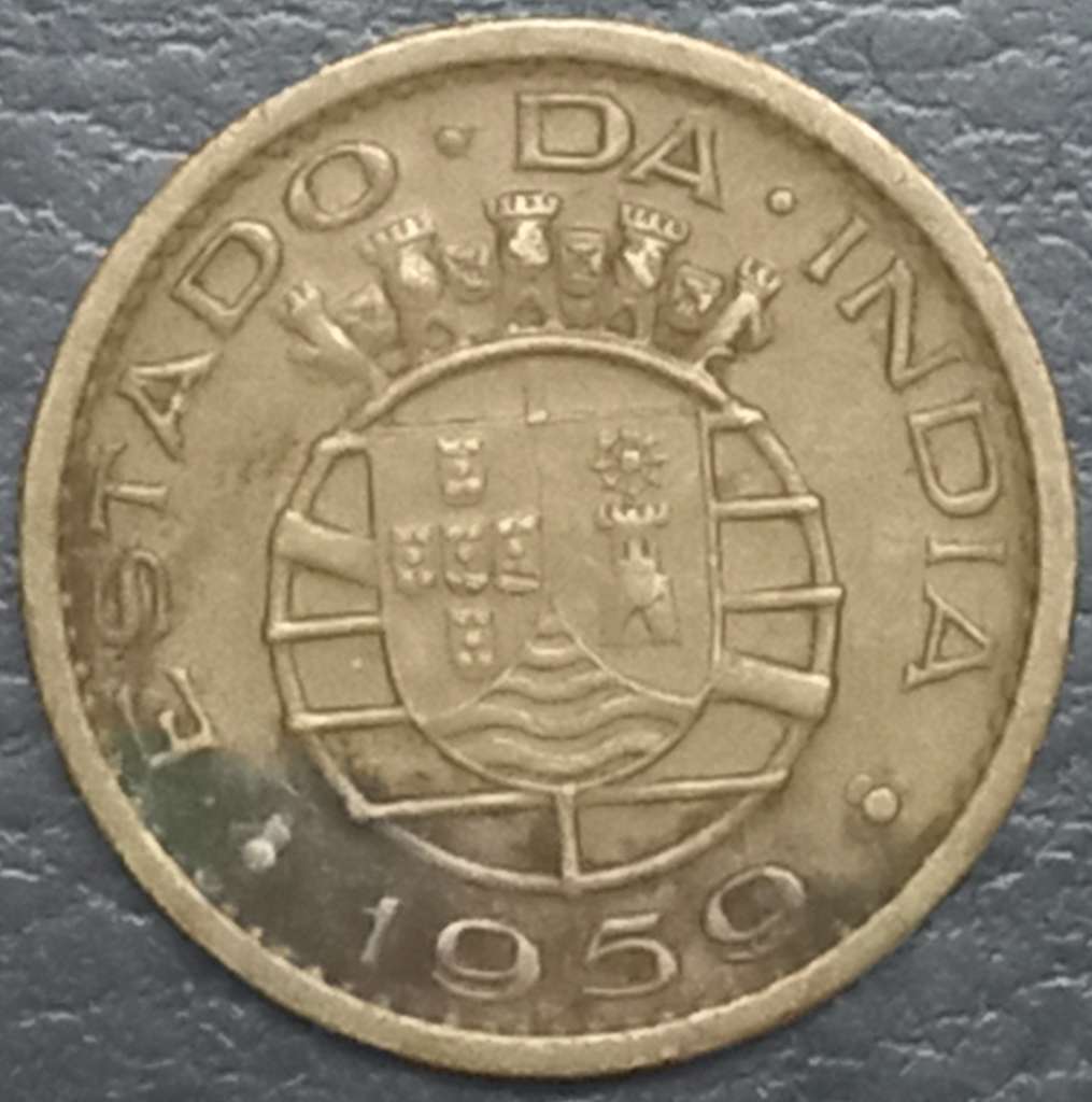 Portuguese India 10 Centavo 1958-1961
