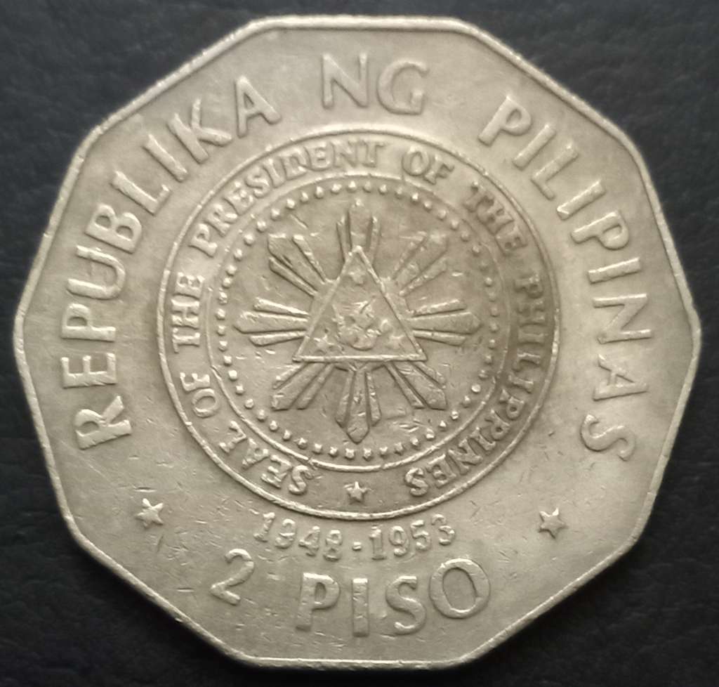 Philippines 2 Piso 1991 