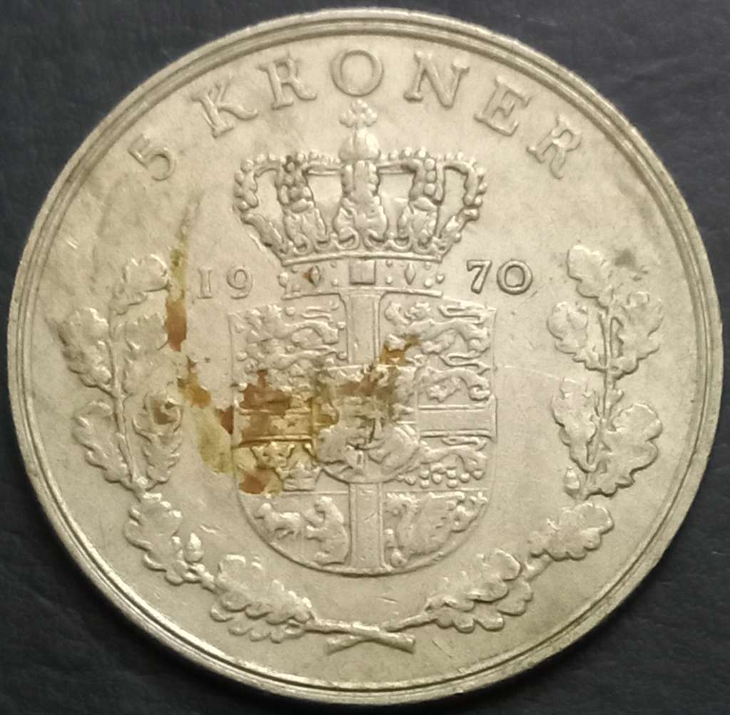 Denmark 5 Krone 1960 1971