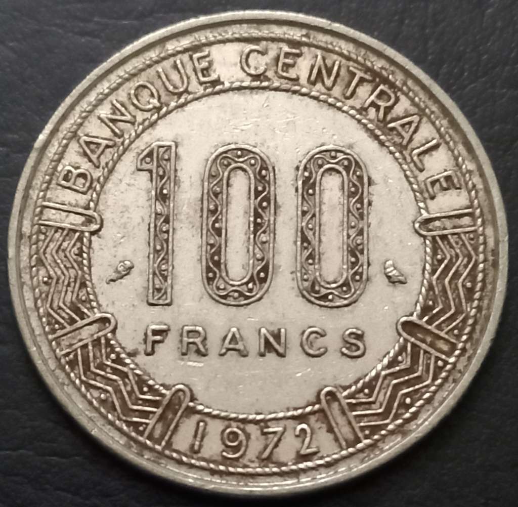 Cameroon 100 Franc 1971 1972