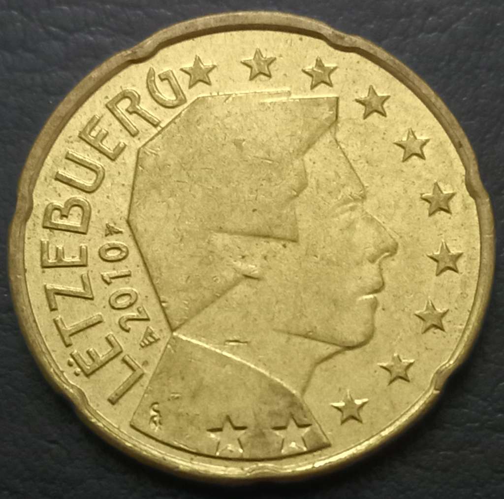 Luxembourg 20 Euro Cent 2009 2024