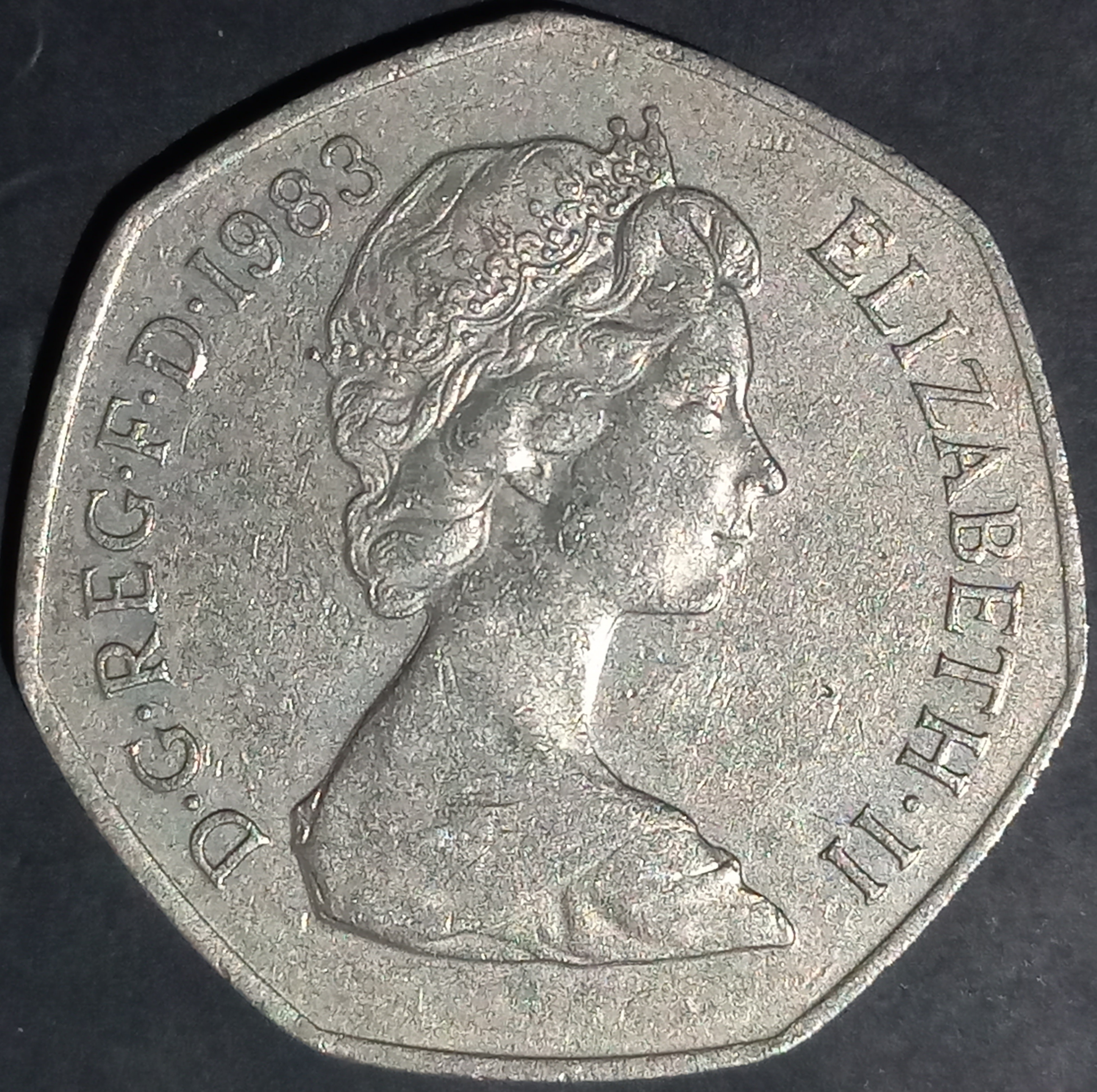 Great Britain 50 Pence 1982~1984