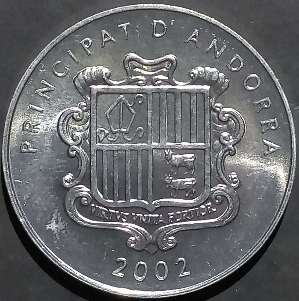 Andorra 1 Cèntim 2002 Isard