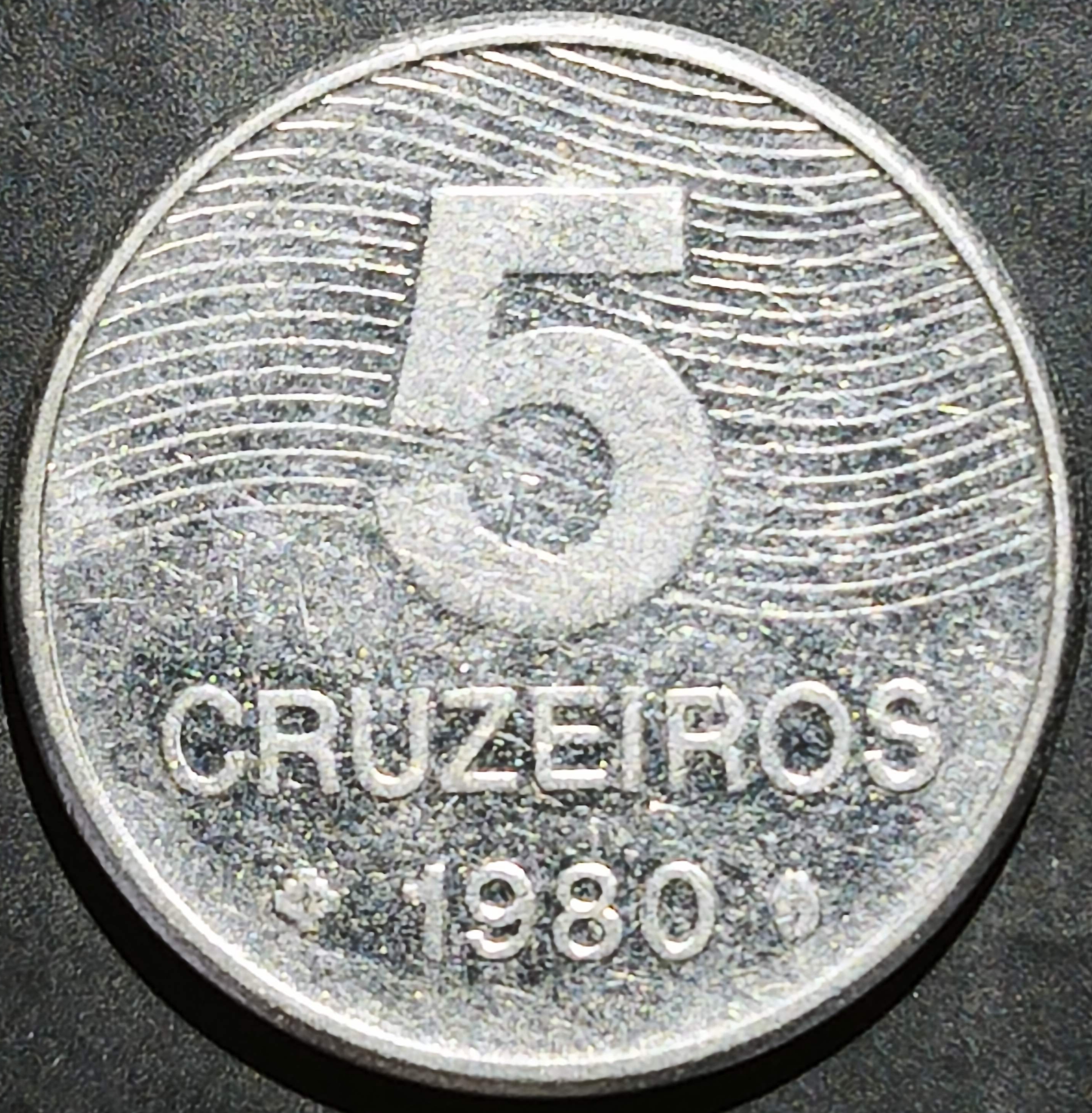 Brazil 5 Cruzeiros 1980~1984