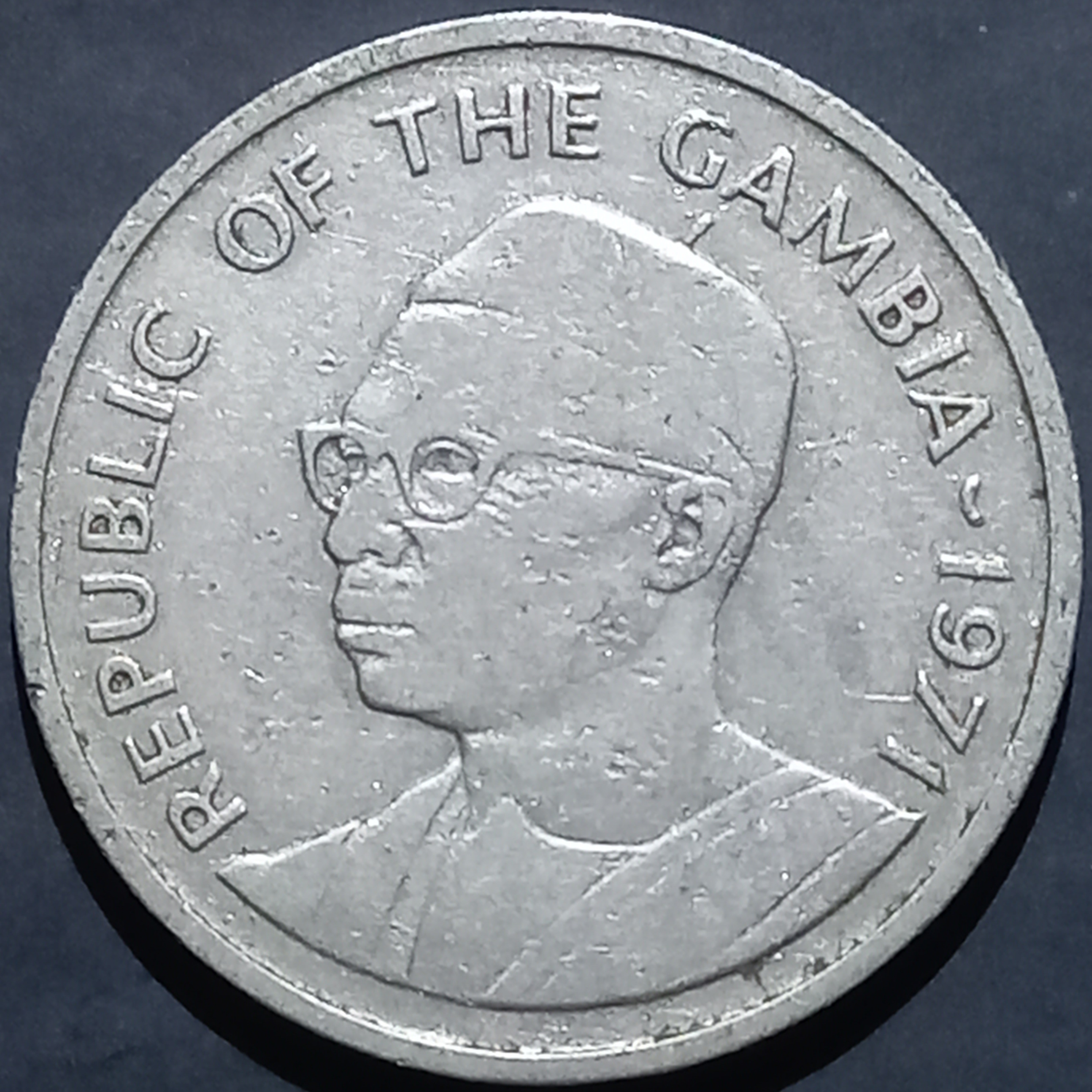 Gambia 25 Bututs 1971
