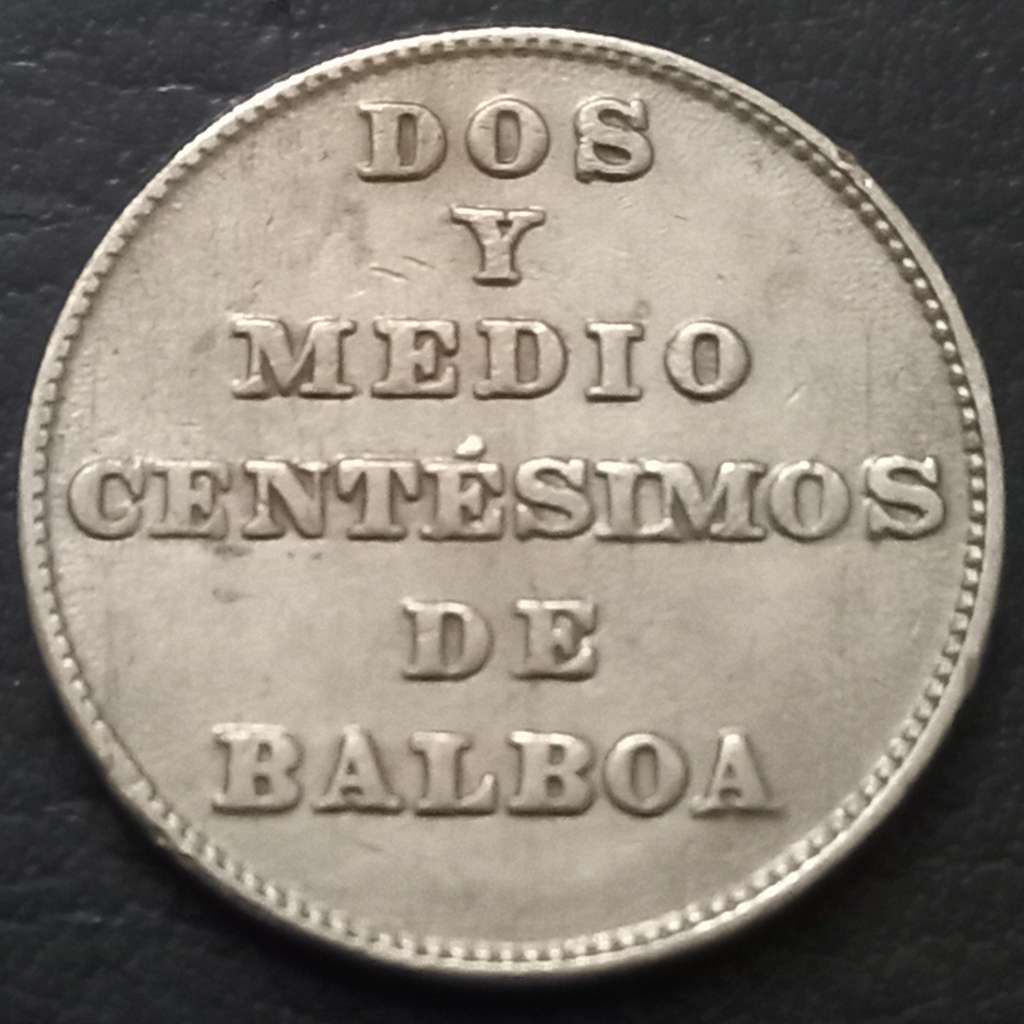 Panama 2.5 Centesimo 1940