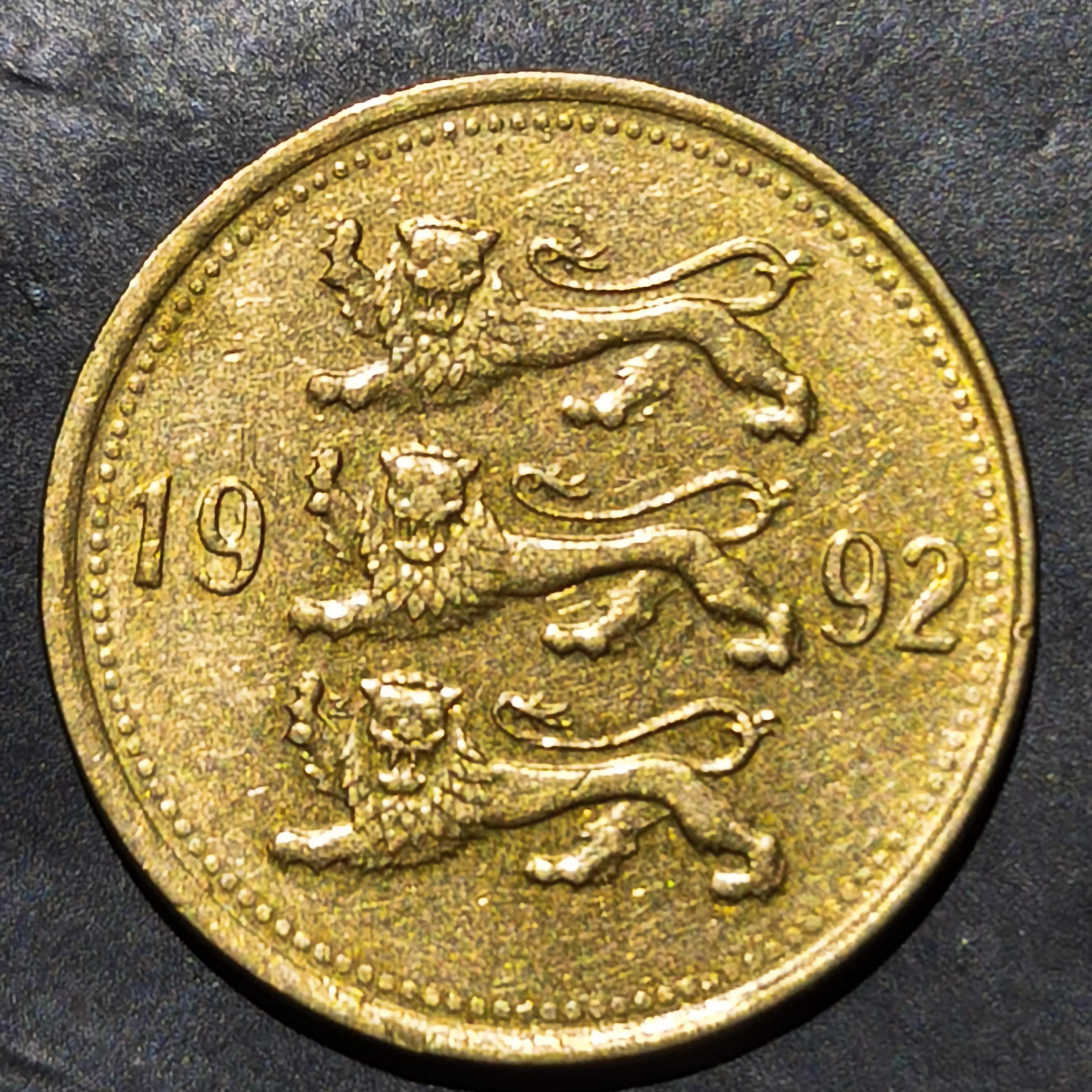 Estonia 50 Senti 1992 2007