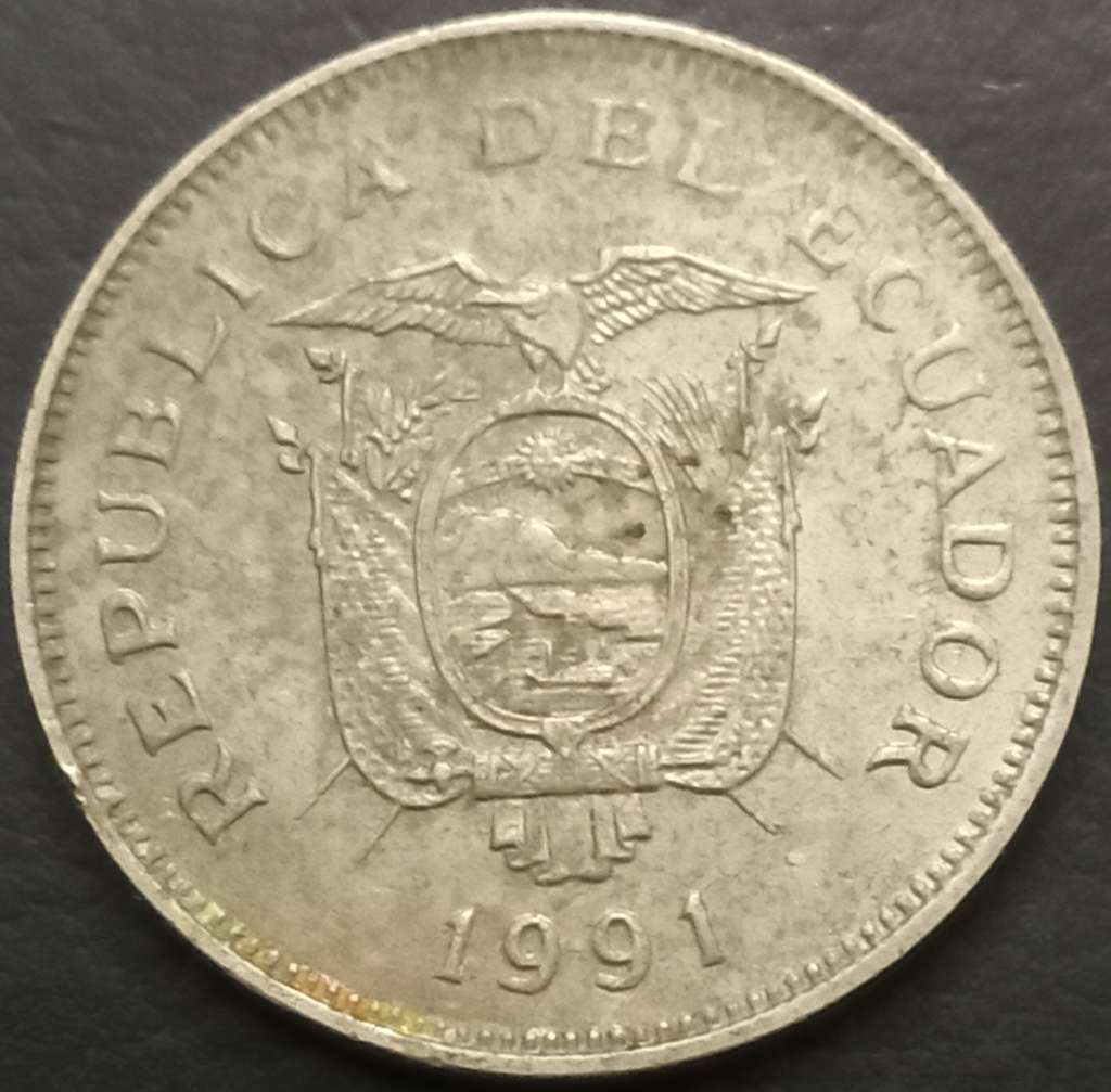 Ecuador 20 Sucres 1991