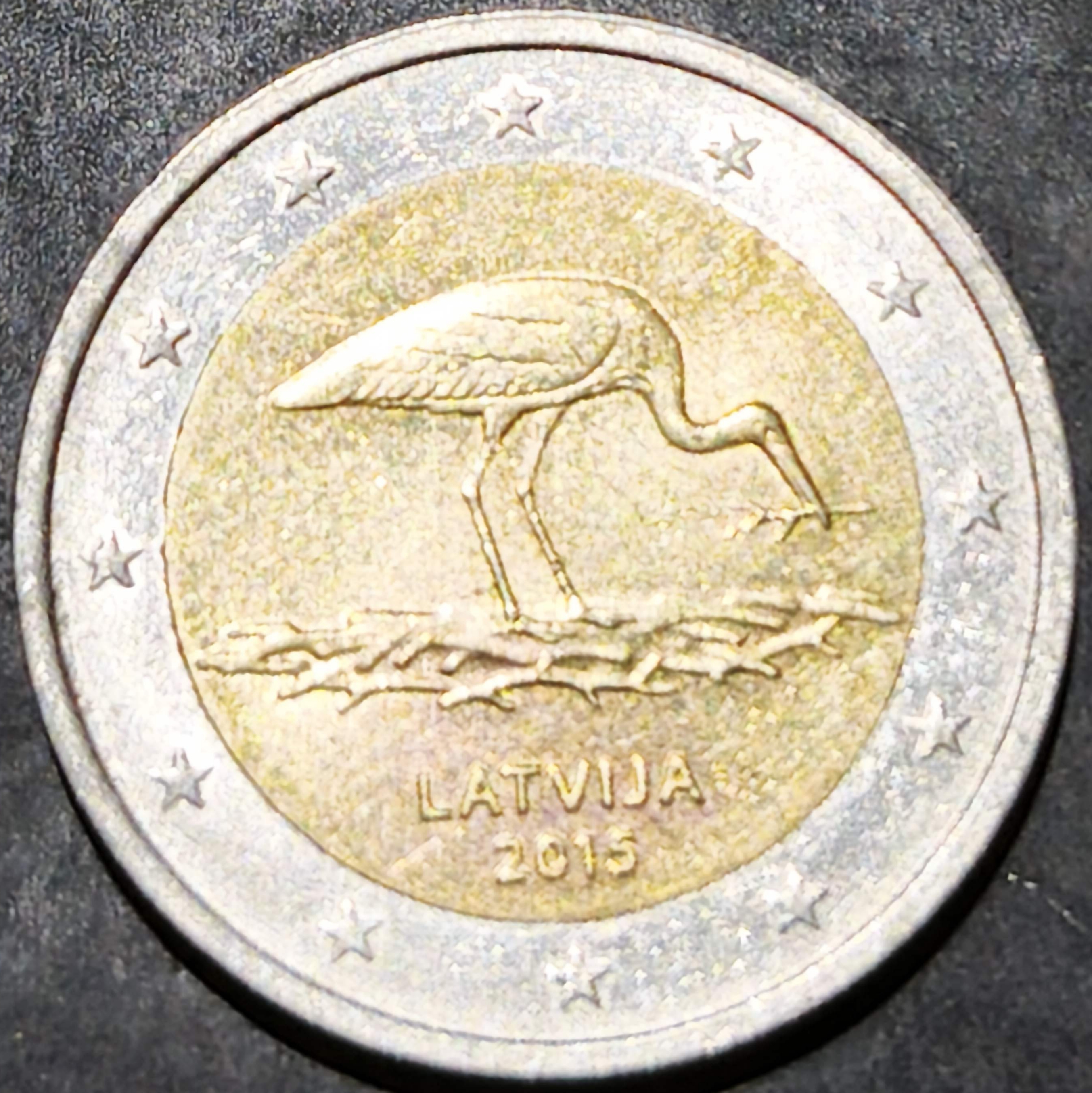 Latvia 2 Euros 2015 Commemorative